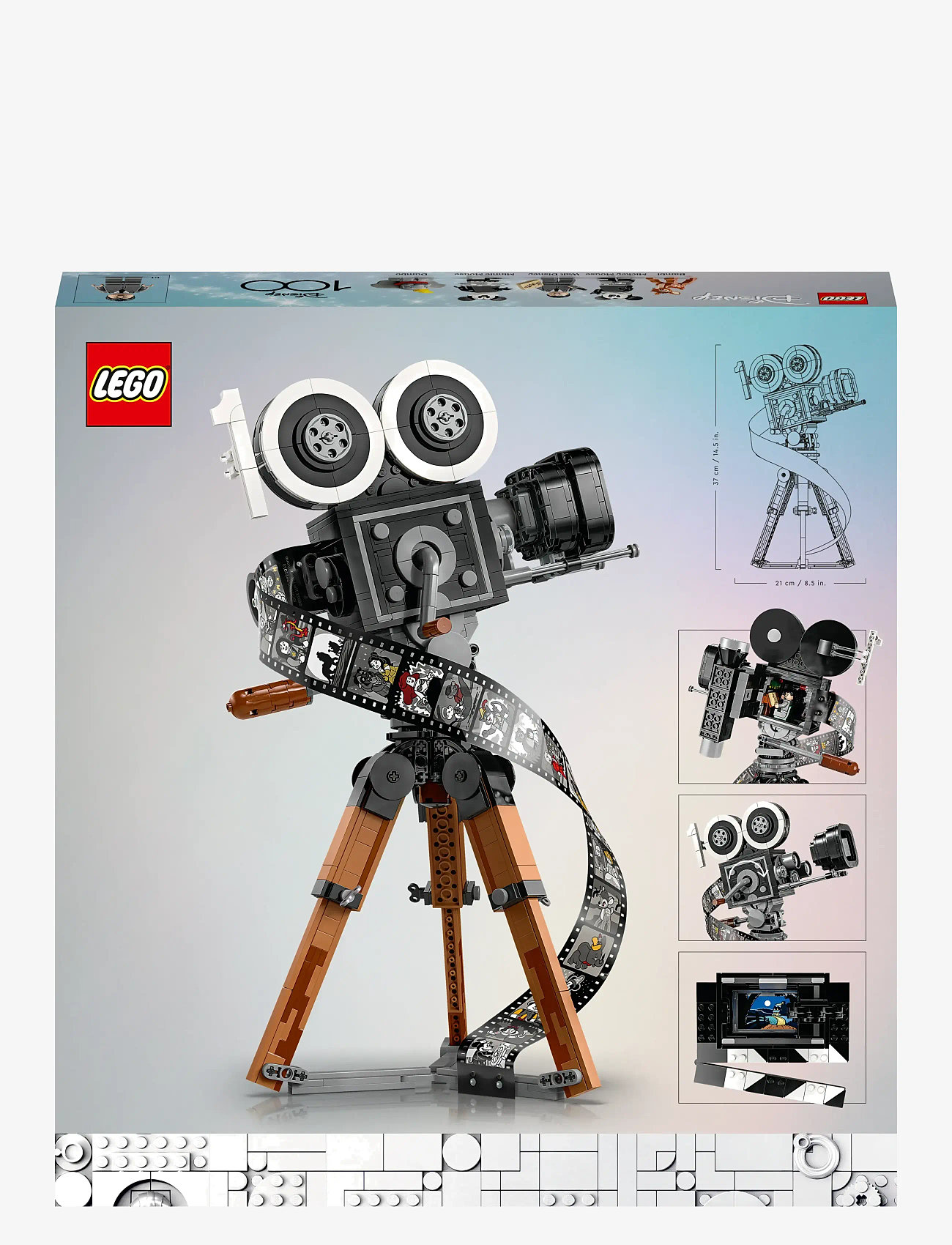 LEGO - Disney Walt Disney Tribute Camera 43230 Building Kit - lego adults welcome - multi - 5