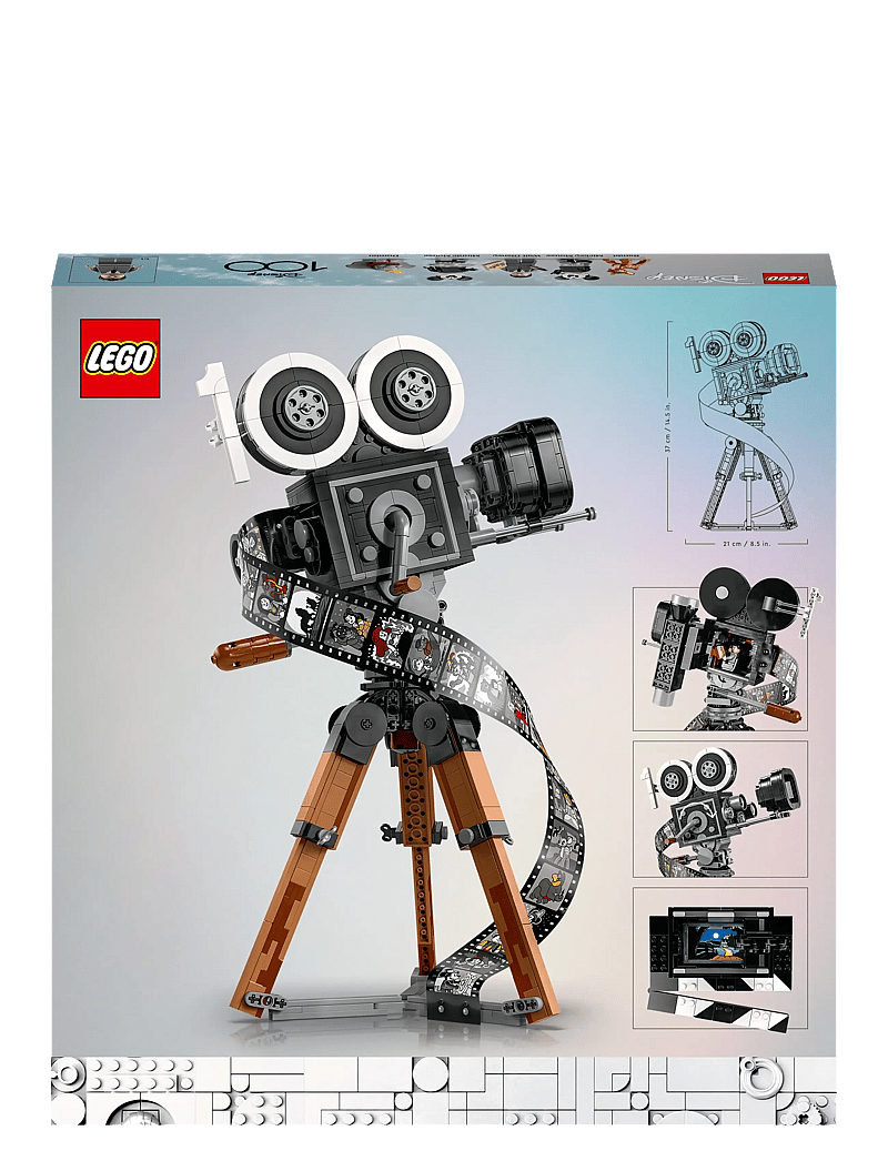 LEGO - Disney Walt Disney Tribute Camera 43230 Building Kit - lego adults welcome - multi - 5