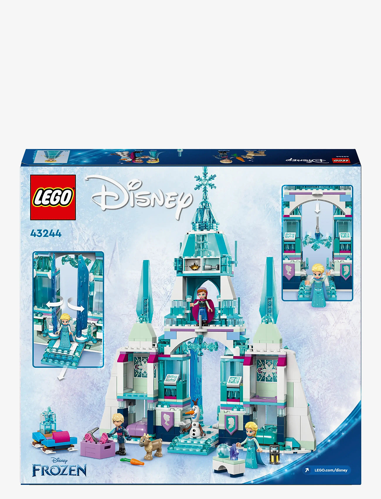 LEGO Disney Frozen Elsa's Ice Palace Building Toy 43244 (LGO43244