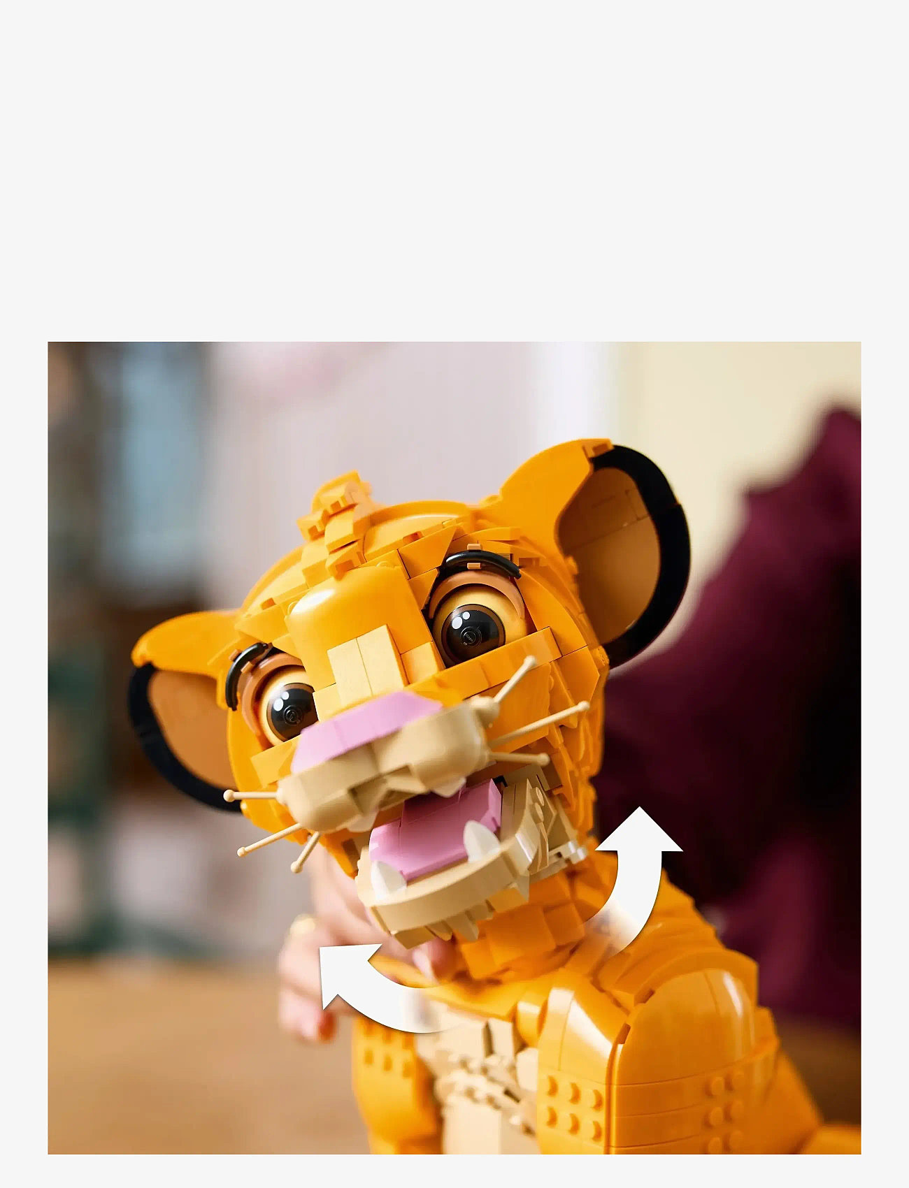 LEGO - Unge lejonkungen Simba 43247 - lego adults welcome - multi - 3