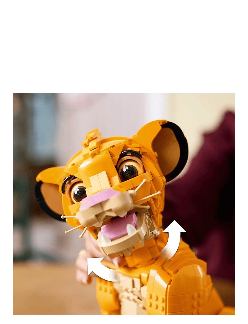 LEGO - Disney Young Simba the Lion King Building Set 43247 - lego adults welcome - multi - 3