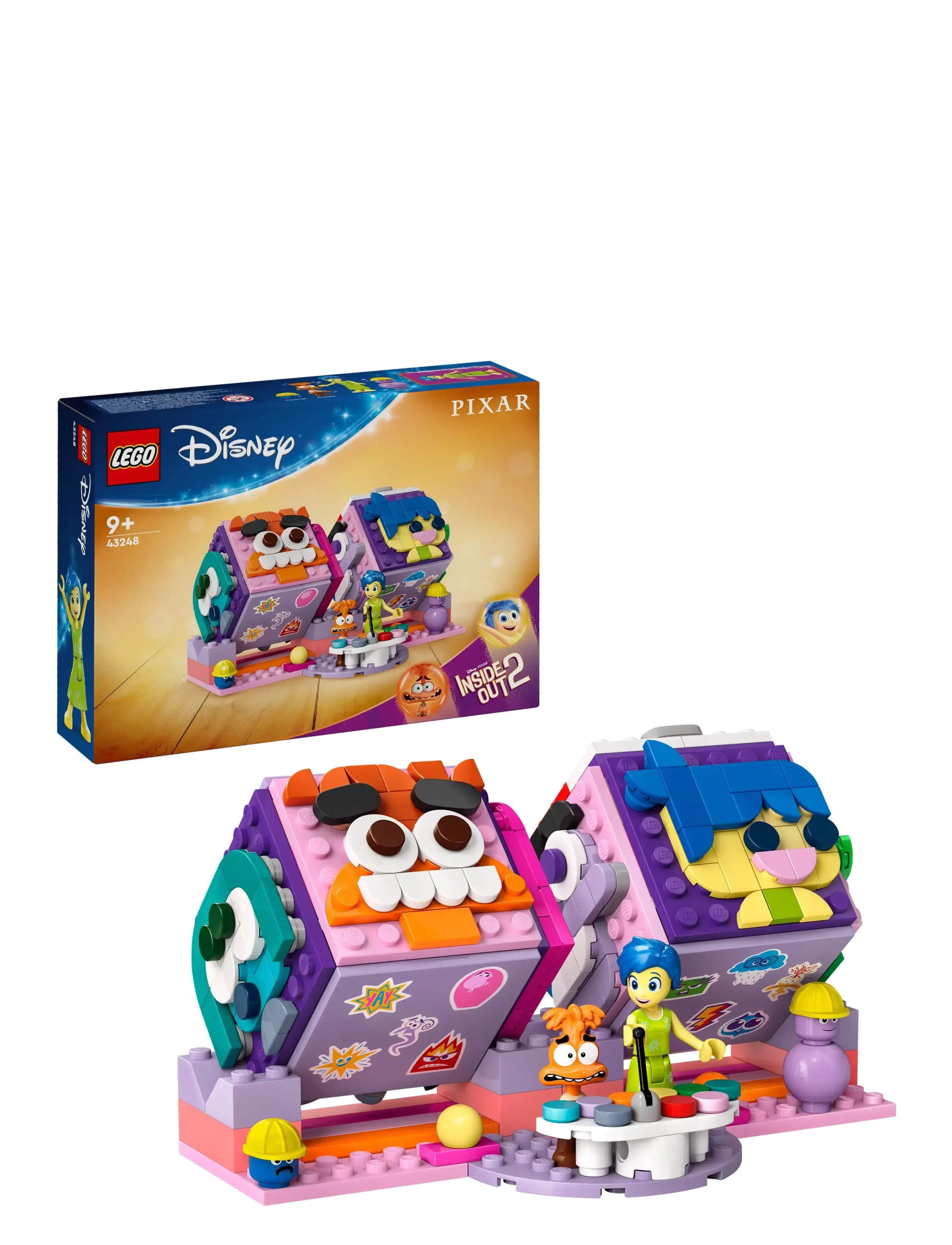 LEGO Inderst Inde 2-Humørterninger 43248, One Size, Lego Spielzeug, Mehrfarbig/gemustert - Lego Disney , Kinder
