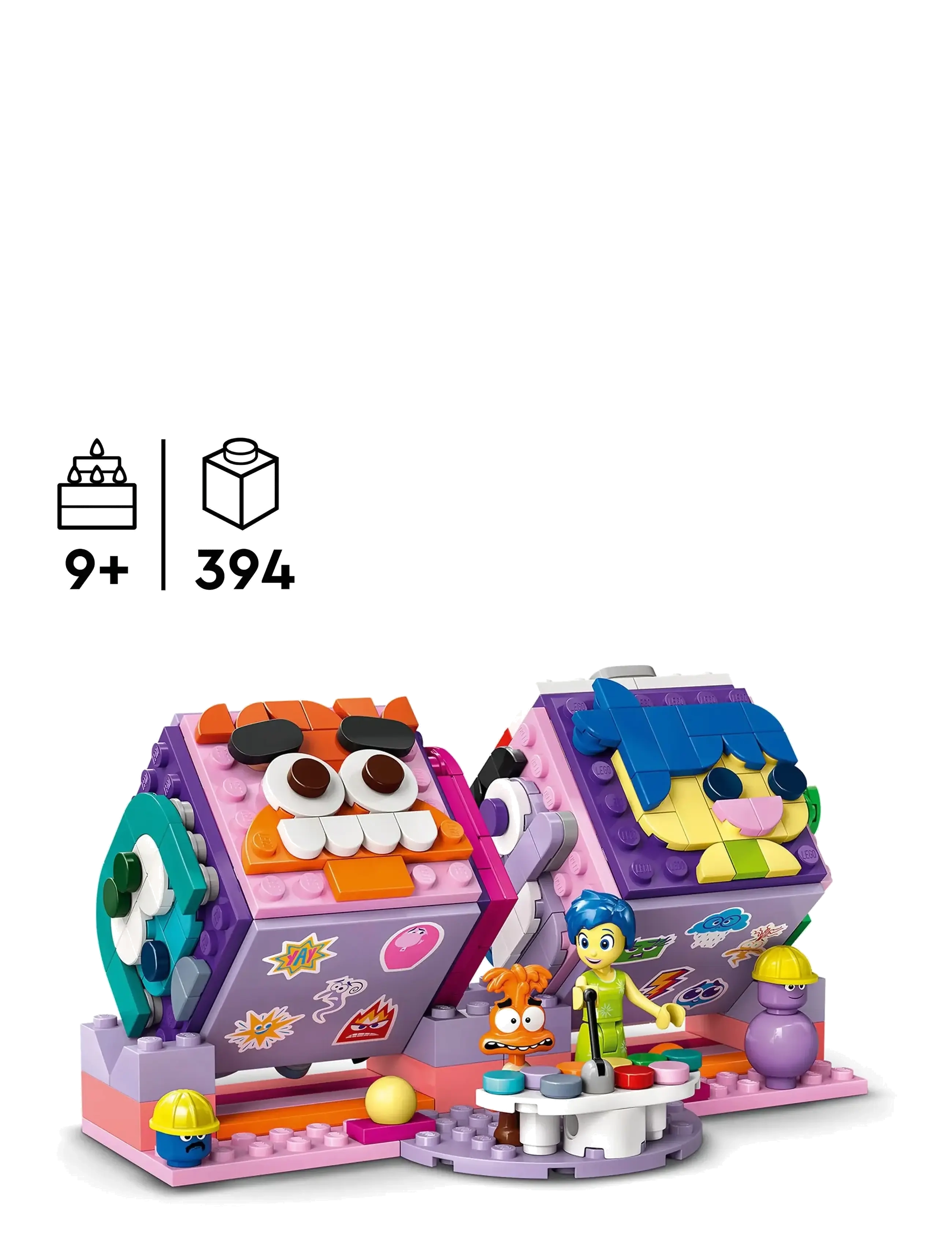 LEGO - Inderst inde 2-humørterninger 43248 - lego disney™ - multi - 1