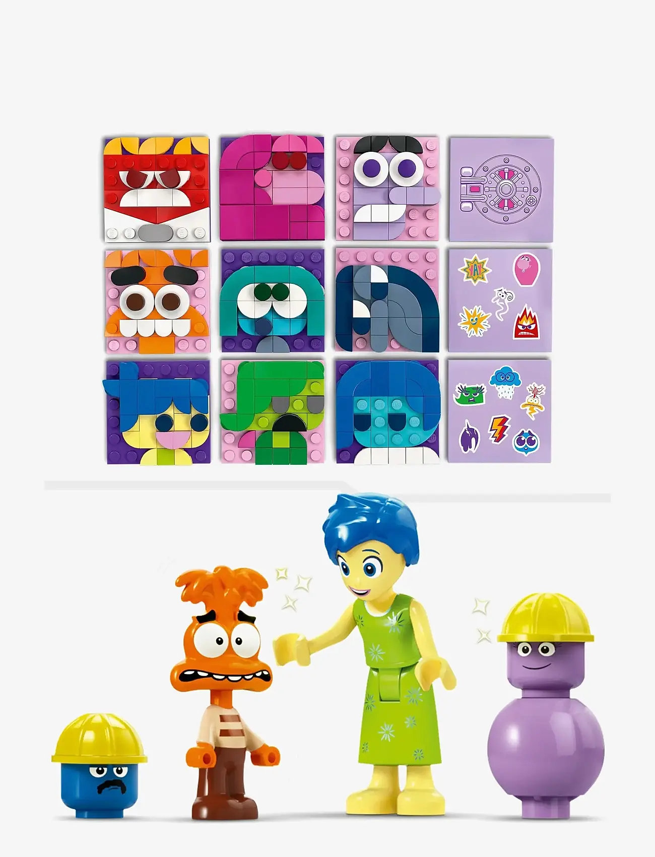 LEGO - Disney Inside Out 2 Mood Cubes from Pixar 43248 - lego disney™ - multi - 3