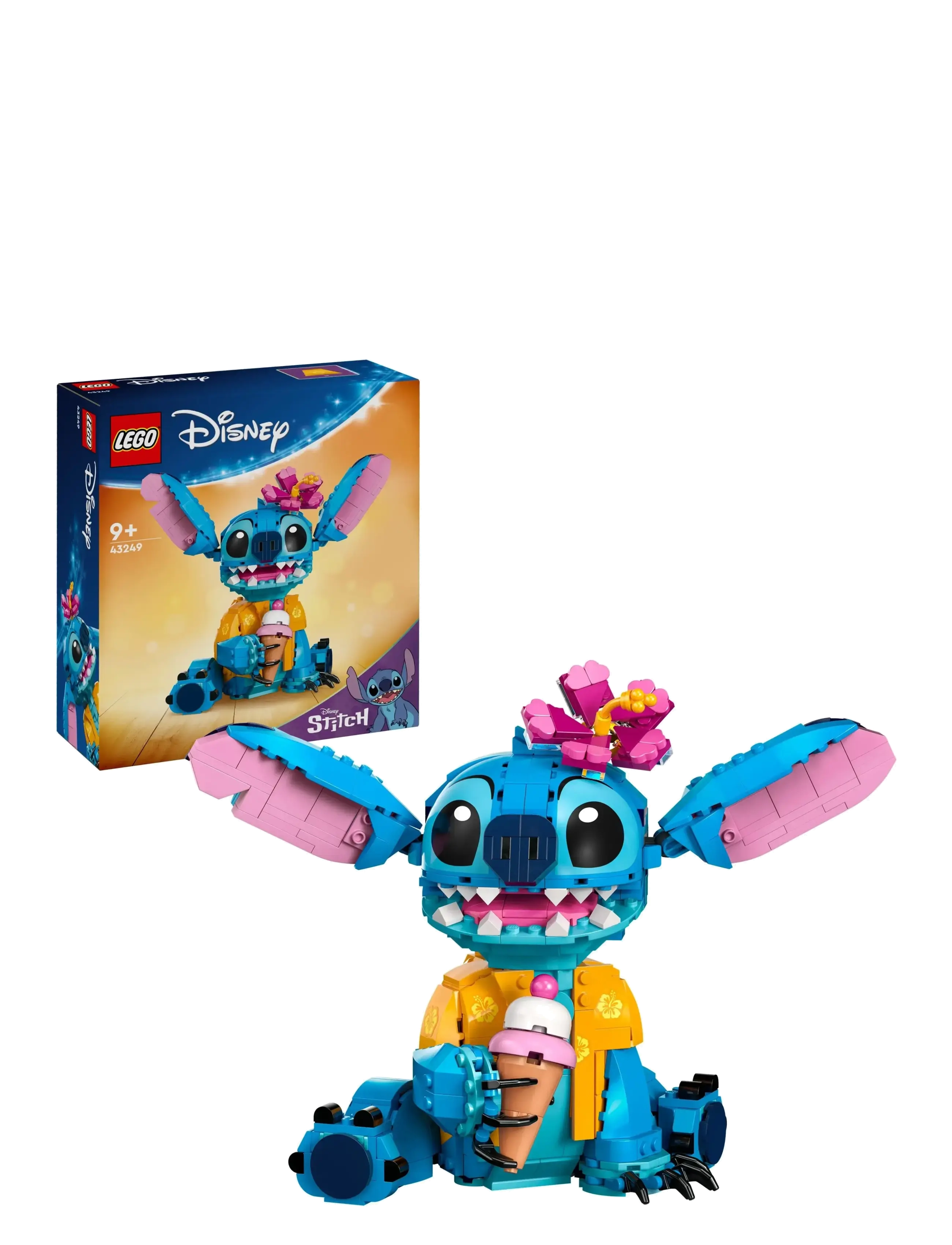 LEGO Stitch 43249, One Size, Lego Spielzeug, Mehrfarbig/gemustert - Lego Disney , Kinder