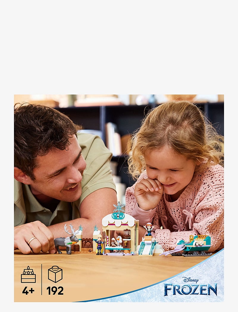 LEGO Disney Frozen Anna’s Sleigh Adventure Buildable Model Toy Kit ...