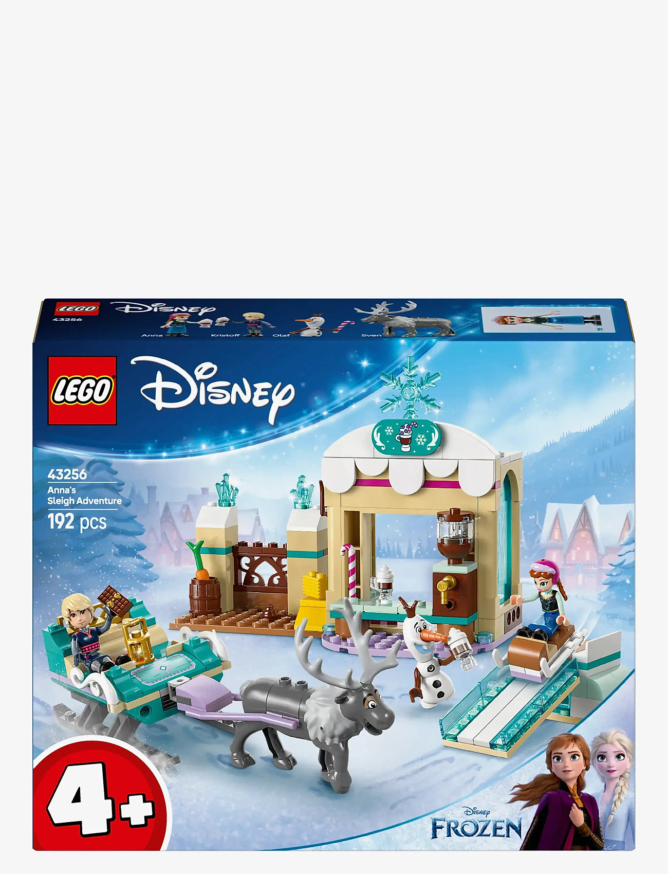LEGO Disney Frozen Anna's Sleigh Adventure Buildable Model Toy Kit