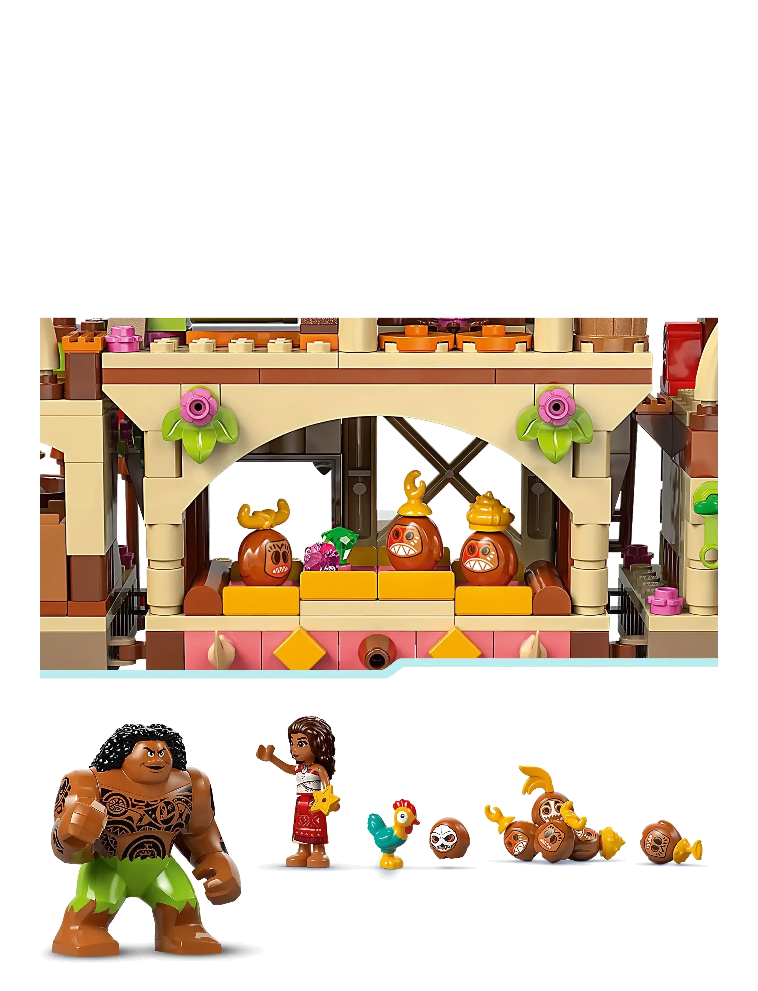 LEGO - Disney Moana 2 Kakamora Barge, Toy Building Set 43258 - lego disney™ - multi - 4