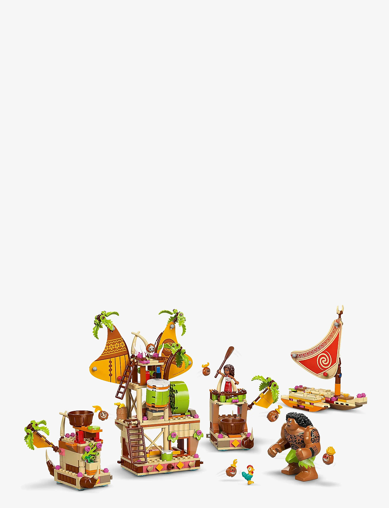 LEGO - Disney Moana 2 Kakamora Barge, Toy Building Set 43258 - lego disney™ - multi - 5