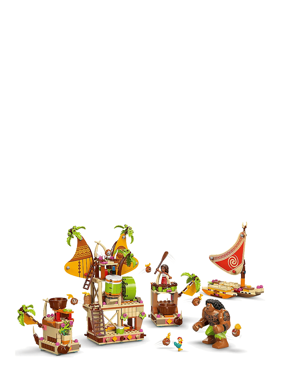 LEGO - Disney Moana 2 Kakamora Barge, Toy Building Set 43258 - lego disney™ - multi - 5