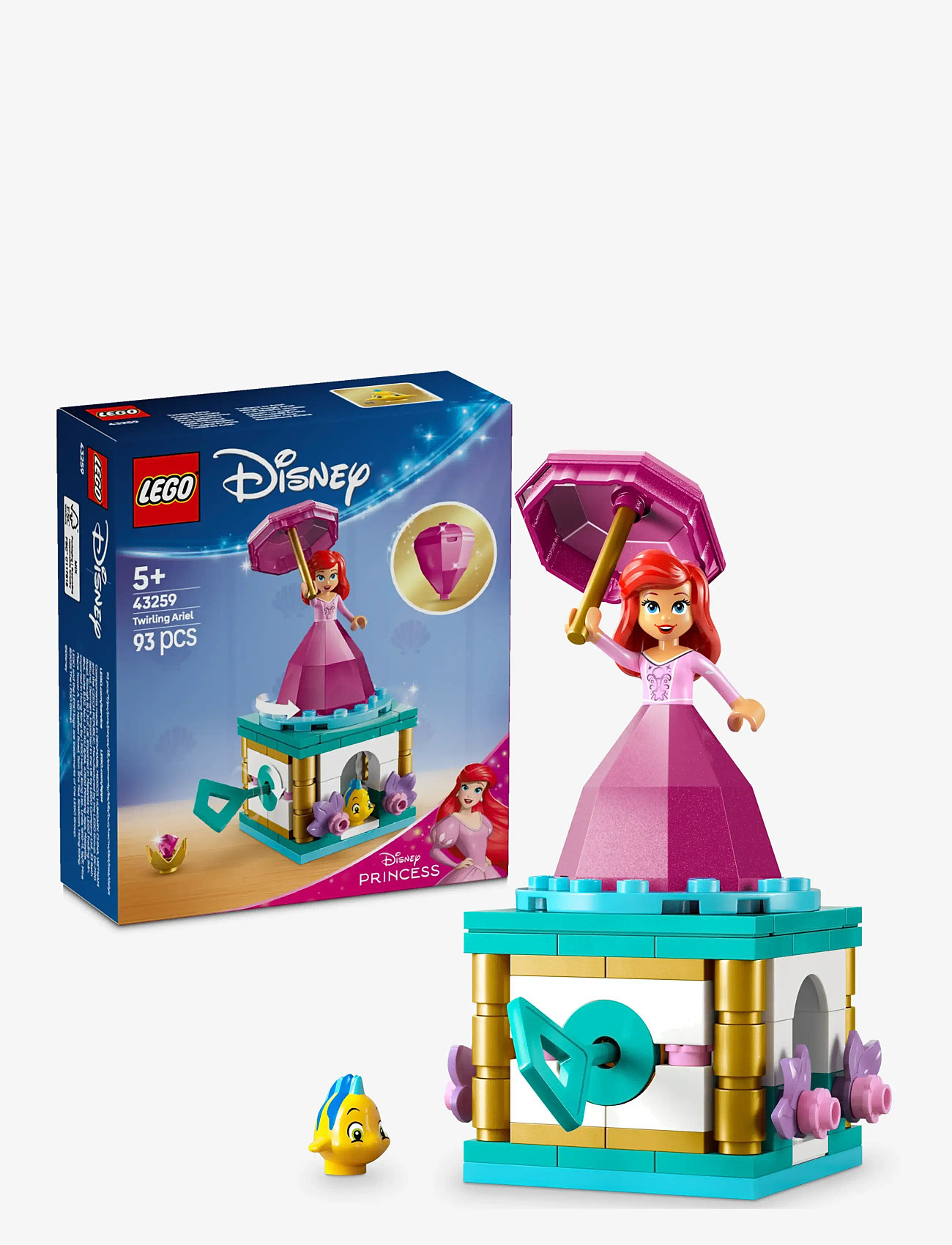 LEGO - Snurrende Ariel 43259 - multi - 0