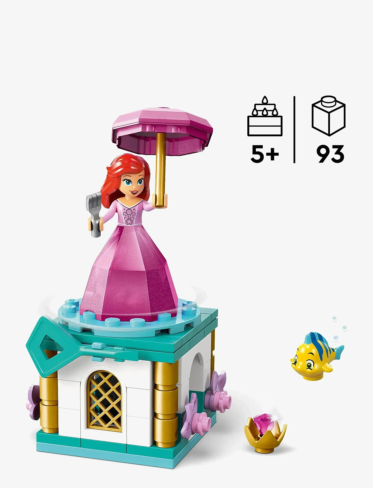LEGO - Snurrende Ariel 43259 - multi - 1