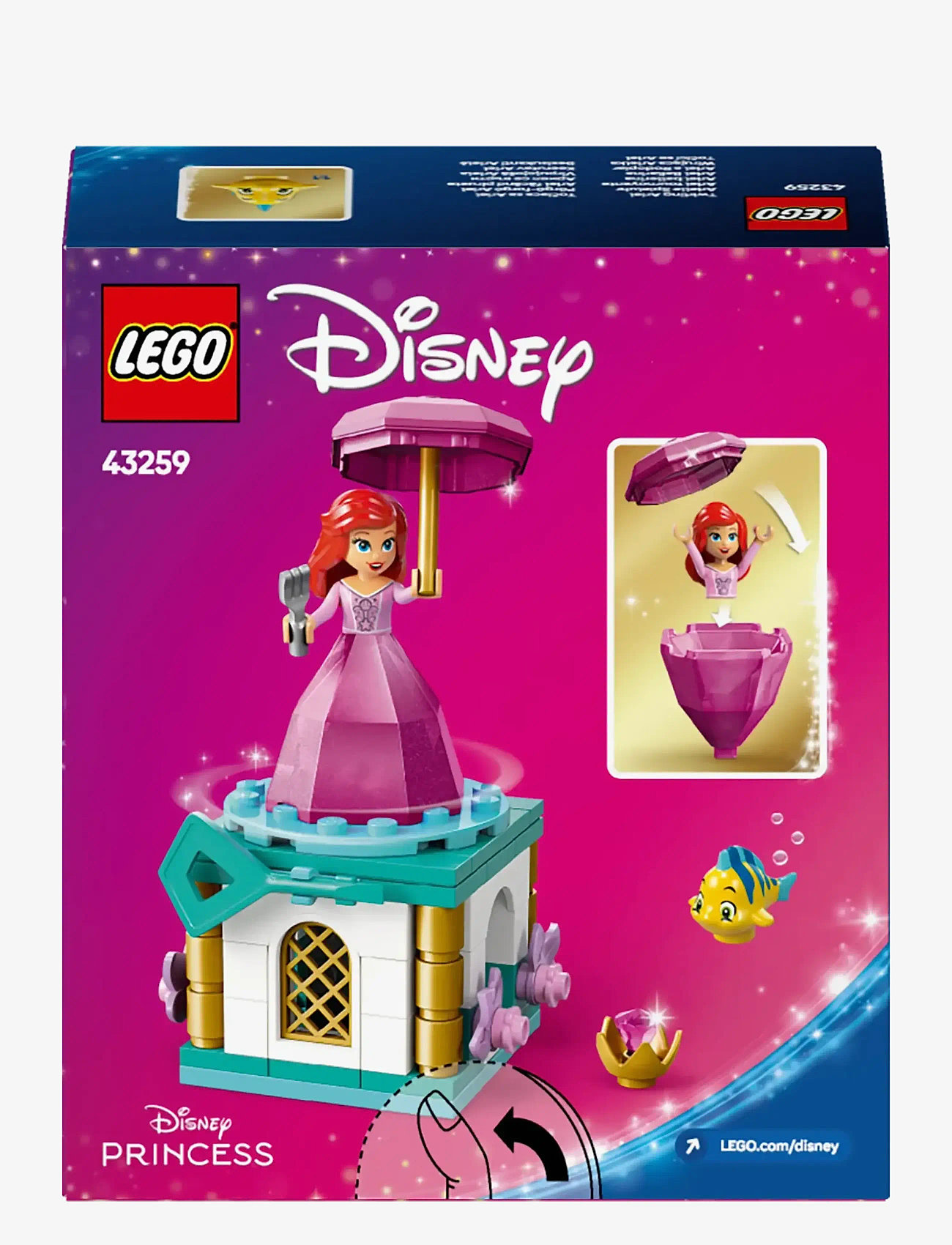 LEGO - Snurrende Ariel 43259 - multi - 5