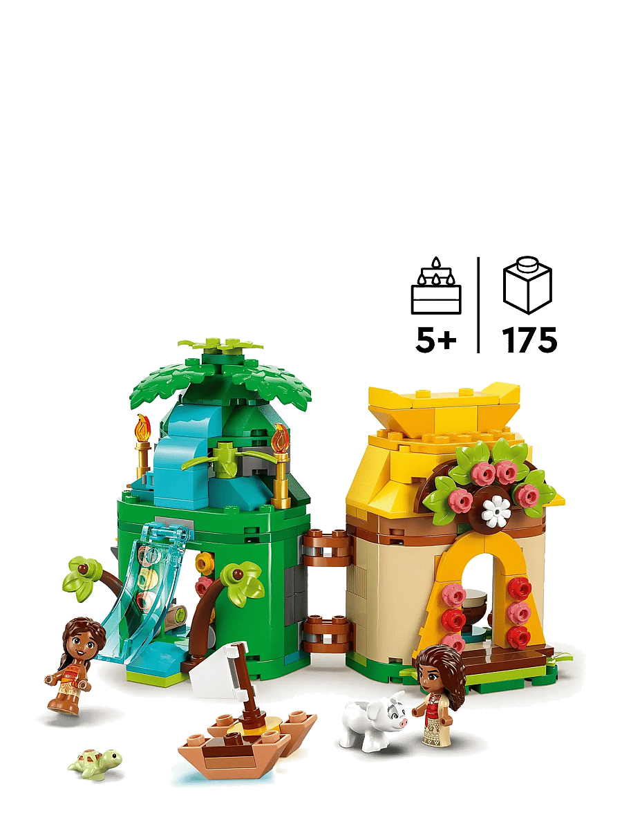 LEGO - Disney Moana’s Island Fun Buildable Model Toy and Building Kit 43260 - lego disney princess - multi - 1