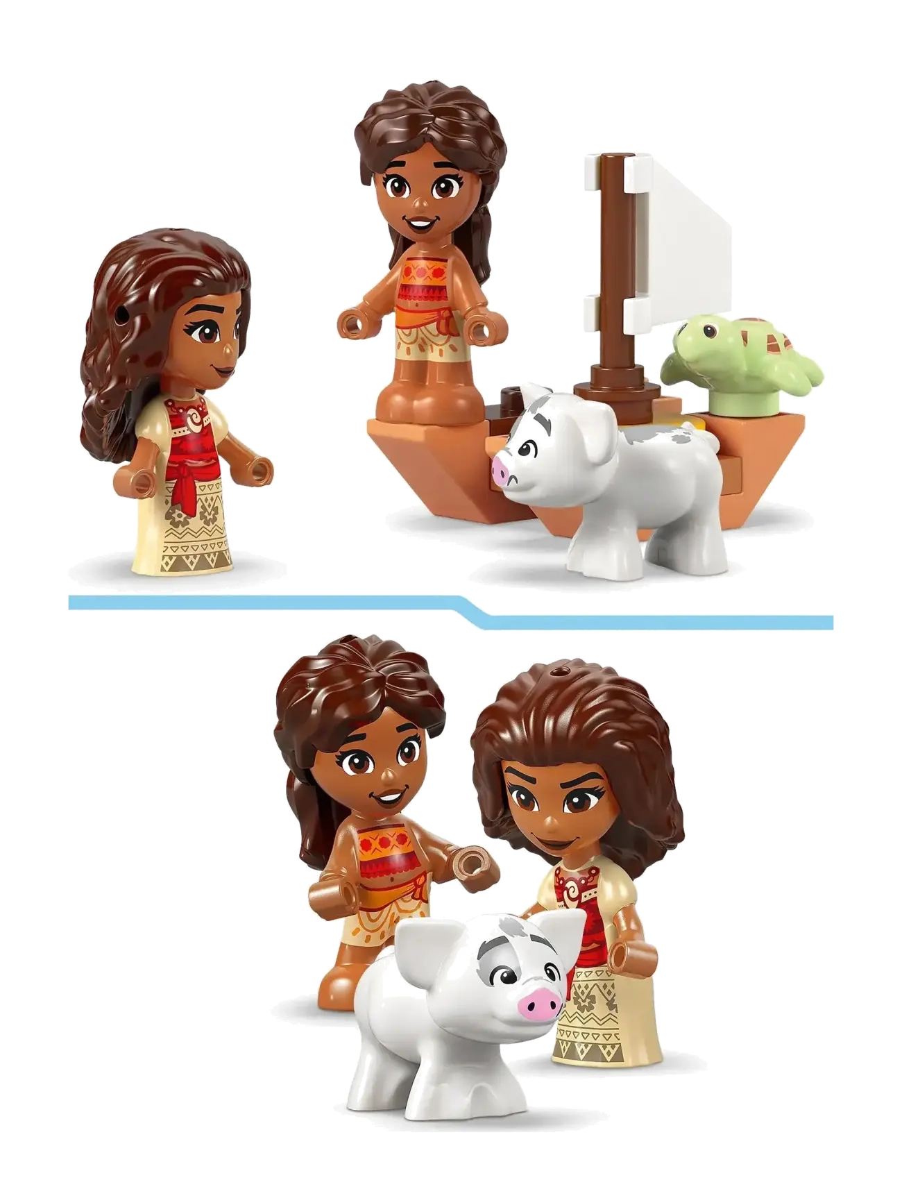 LEGO - Disney Moana’s Island Fun Buildable Model Toy and Building Kit 43260 - lego disney princess - multi - 4