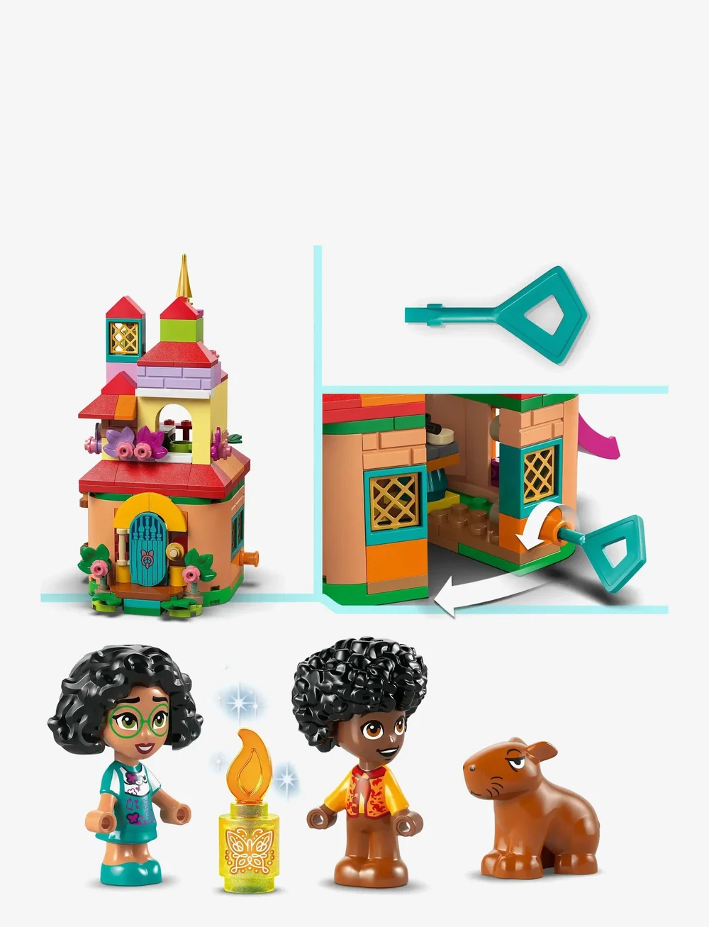 LEGO - Disney Encanto Mini House Buildable Fantasy Toy 43261 - lego disney up - multi - 2