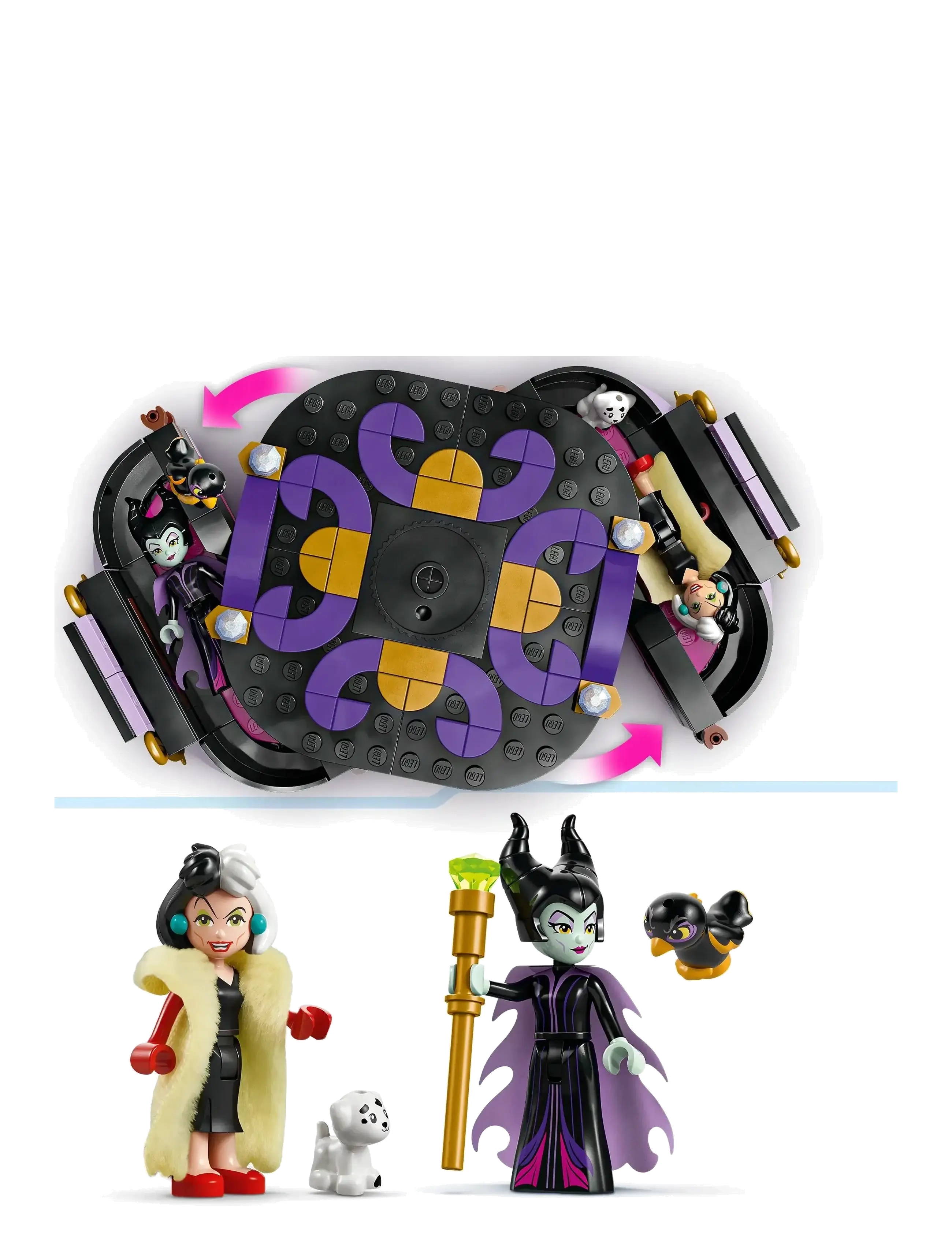 LEGO - Maleficents och Cruella De Vils klänningar - lego disney™ - multi - 3