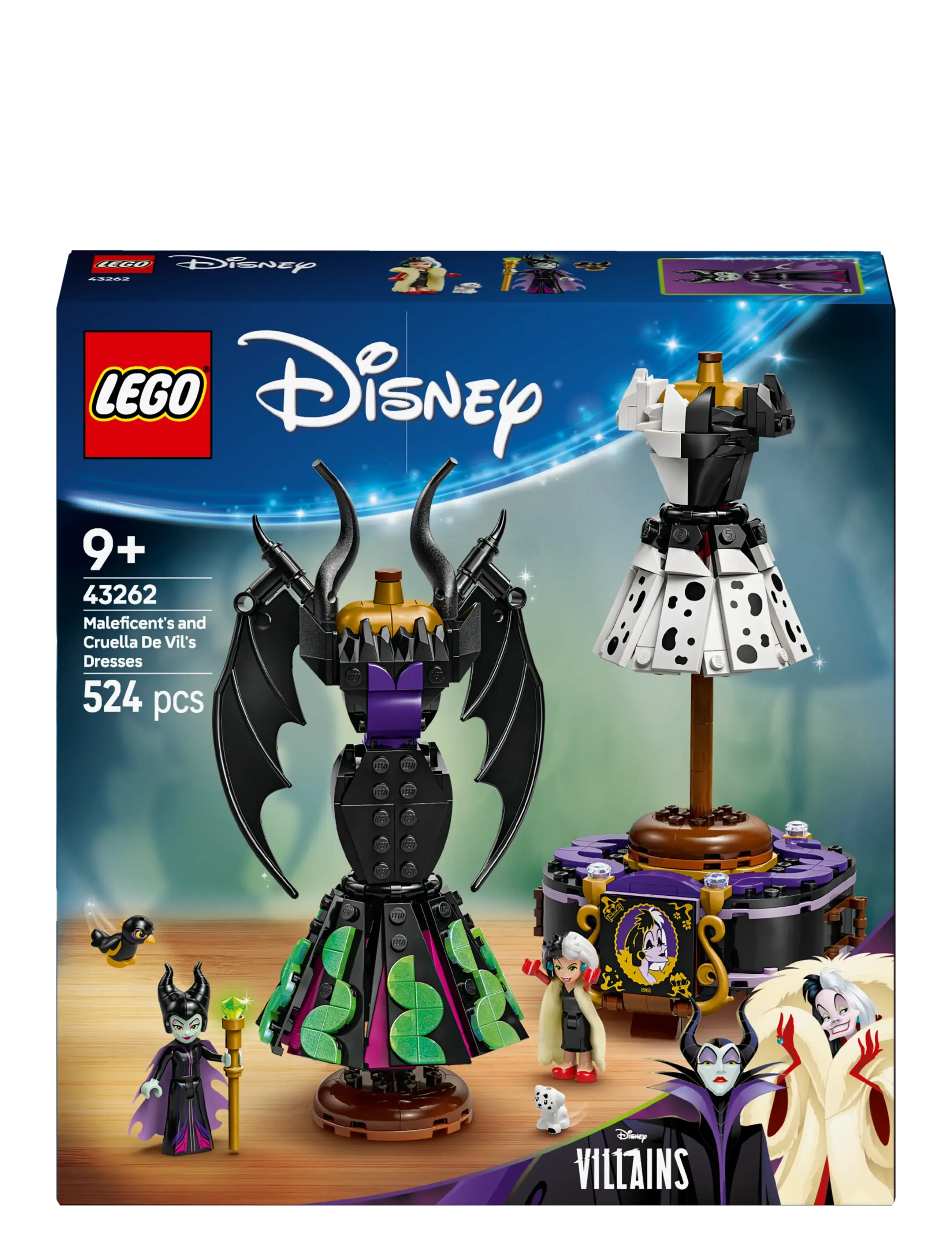 LEGO - Maleficents och Cruella De Vils klänningar - lego disney™ - multi - 4