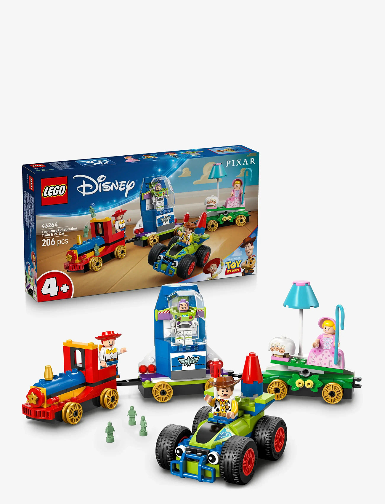 LEGO - Disney and Pixar’s Toy Story Celebration Train & RC Car Building Playset 43264 - multi - 0