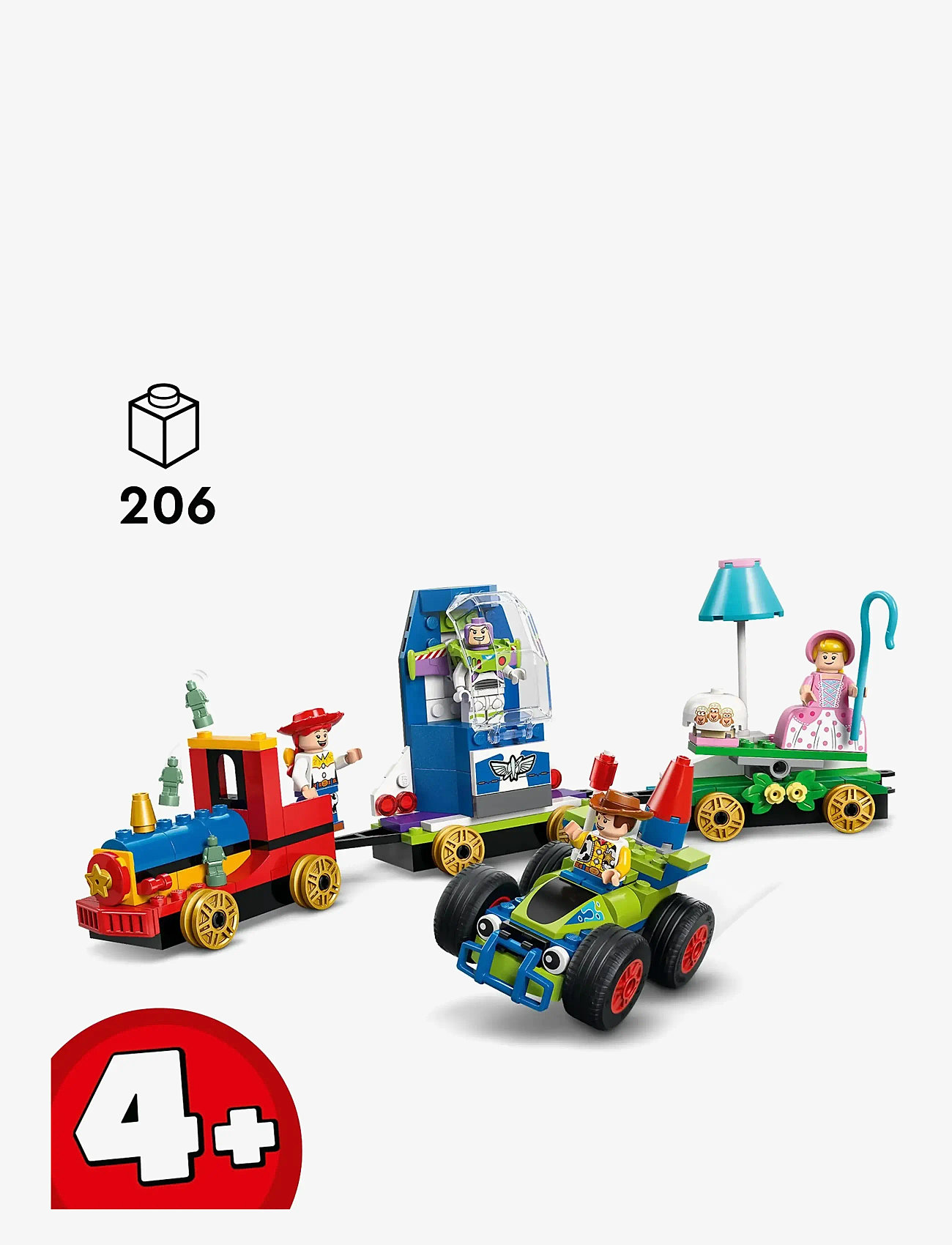 LEGO - Disney and Pixar’s Toy Story Celebration Train & RC Car Building Playset 43264 - multi - 1