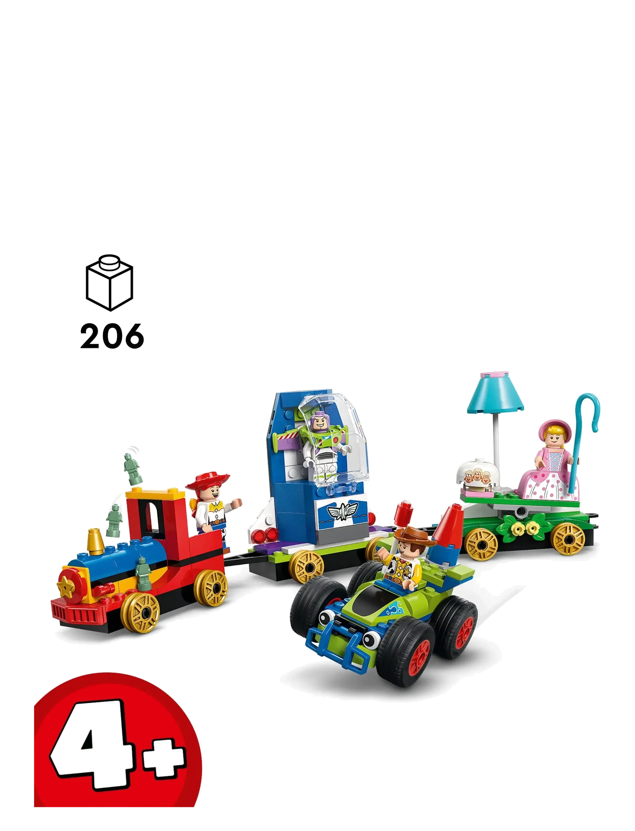 LEGO - Disney and Pixar’s Toy Story Celebration Train & RC Car Building Playset 43264 - multi - 1