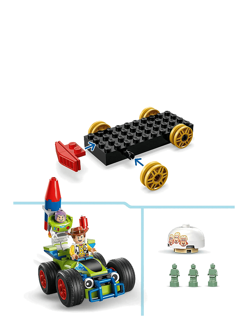 LEGO - Disney and Pixar’s Toy Story Celebration Train & RC Car Building Playset 43264 - multi - 3