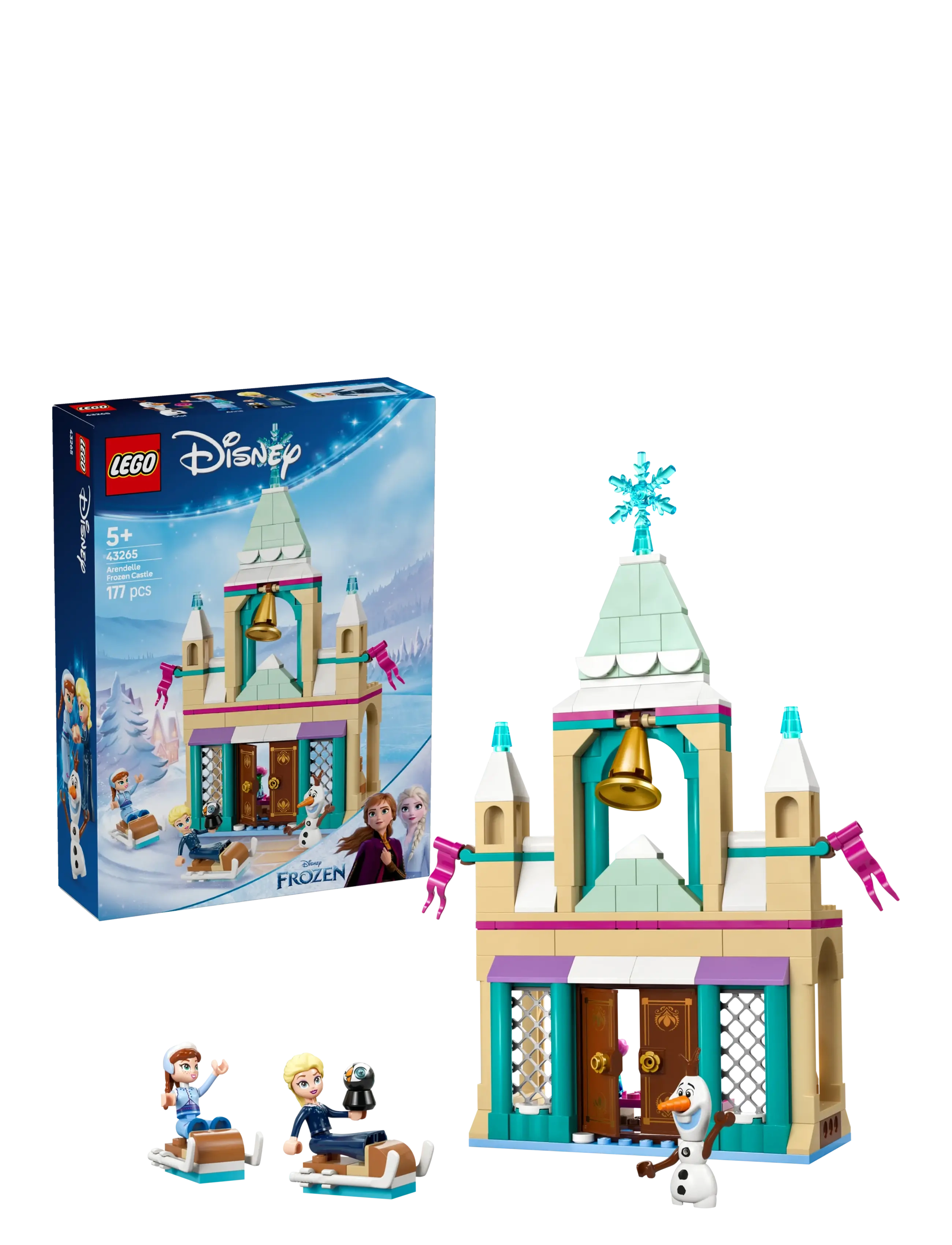 LEGO Frost: Arendal Slot 43265, One Size, Lego Spielzeug, Mehrfarbig/gemustert - Lego Disney , Kinder