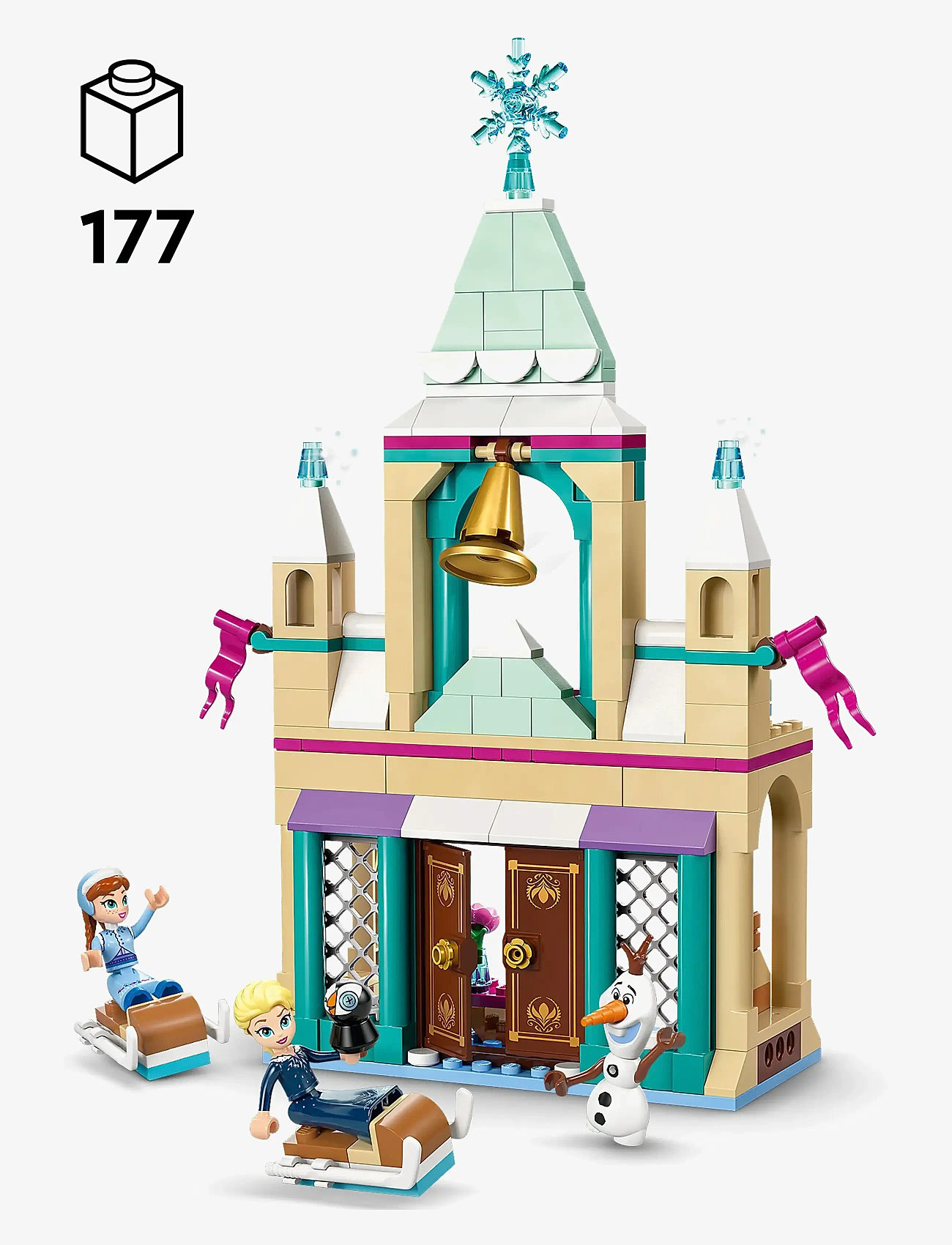 Arendelle Castle Village Elsa Lego LEGO Disney Frozen Arendelle