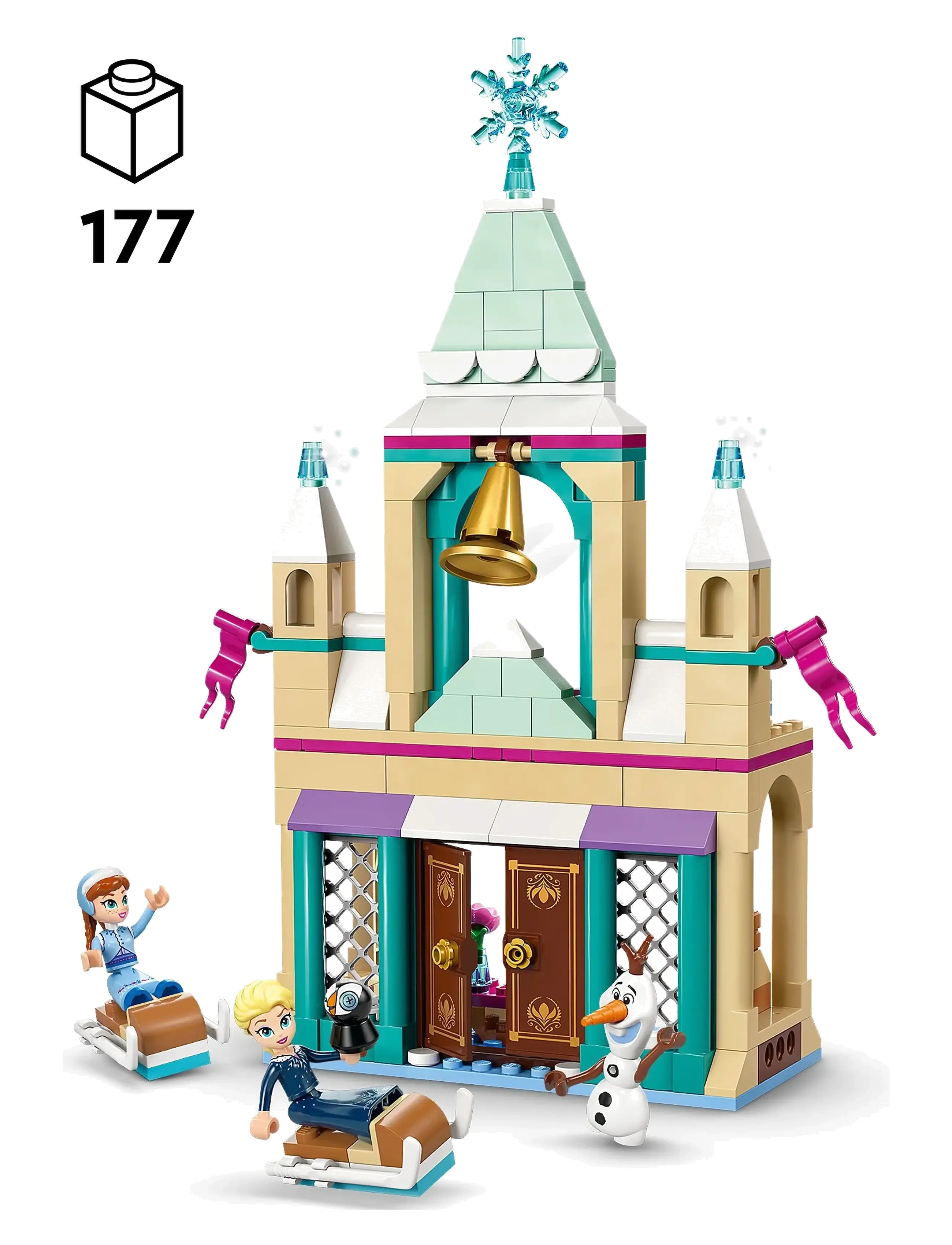 LEGO - Disney Frozen Arendelle Frozen Castle Building Playset 43265 - multi - 1