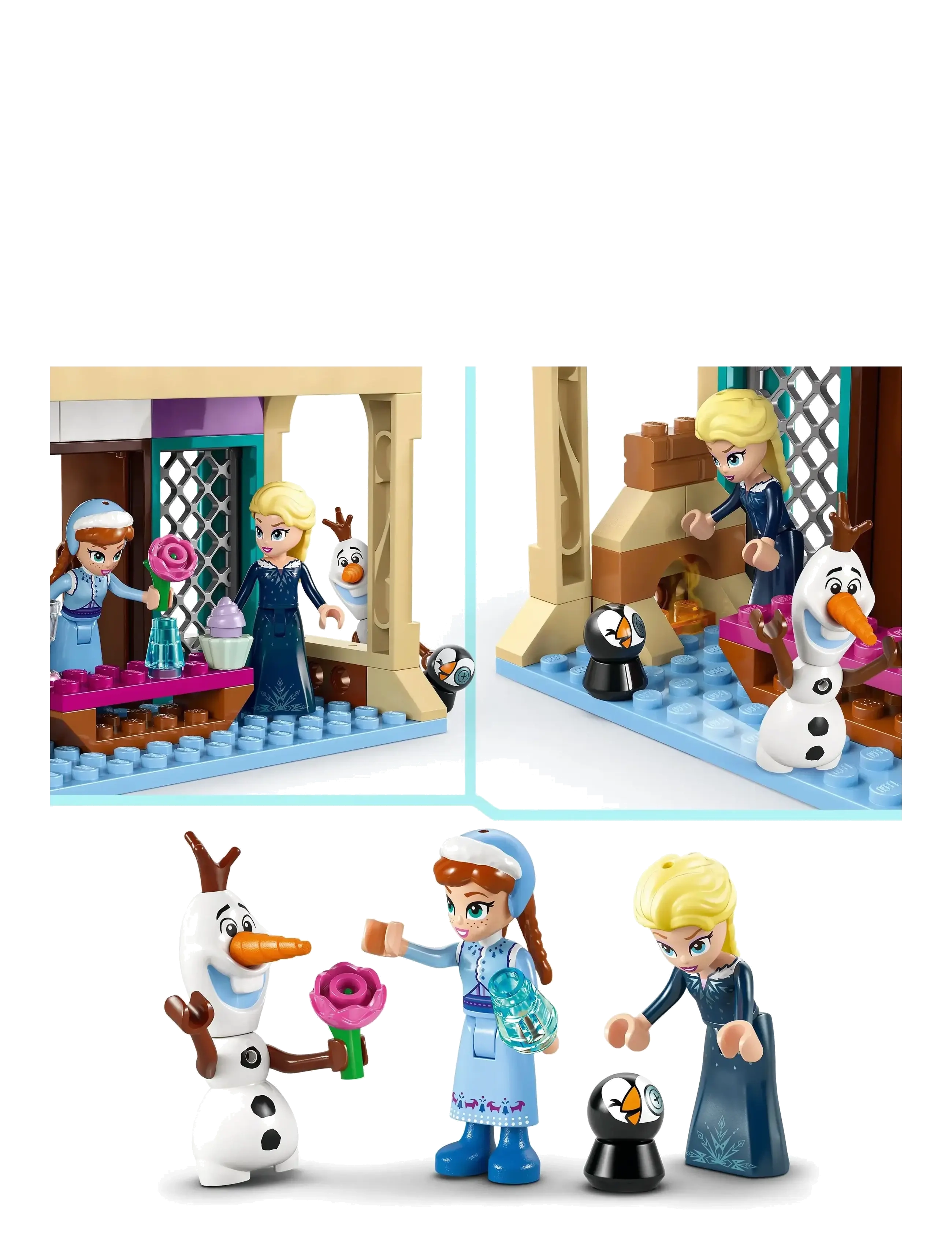 LEGO - Disney Frozen Arendelle Frozen Castle Building Playset 43265 - multi - 4