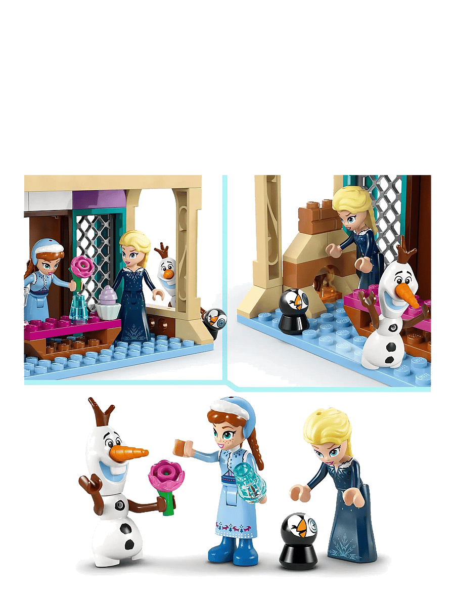 LEGO - Disney Frozen Arendelle Frozen Castle Building Playset 43265 - multi - 4