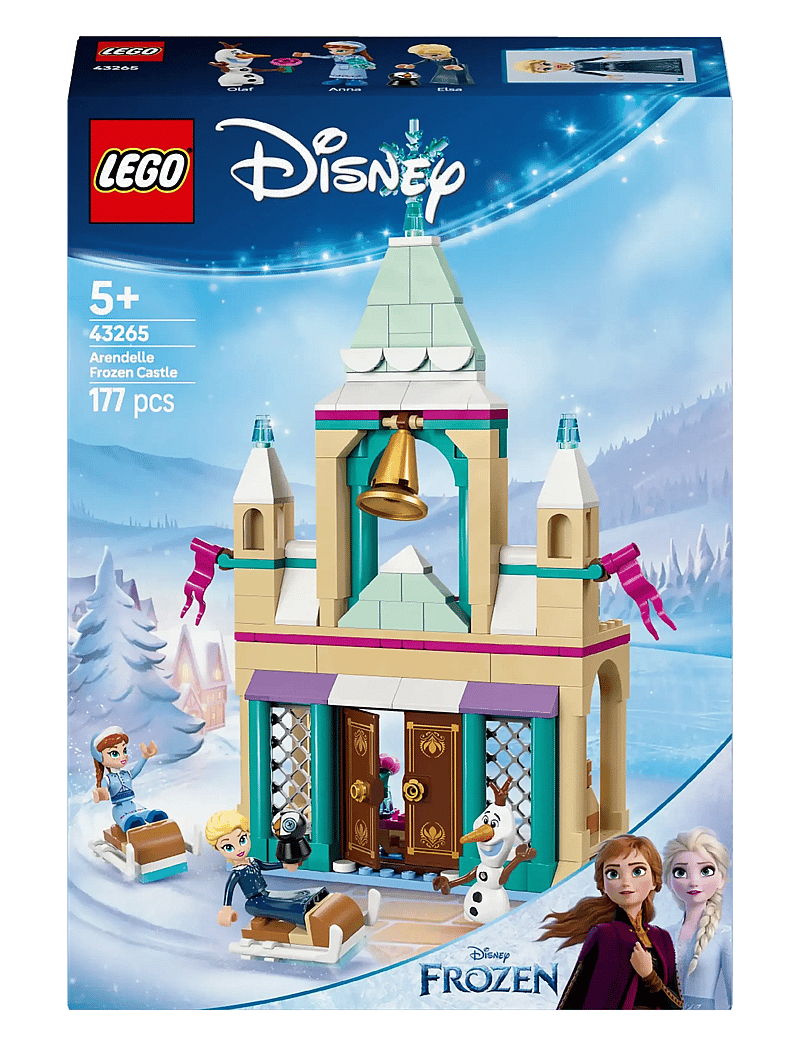 LEGO Disney Frozen Arendelle Frozen Castle Building Playset 43265