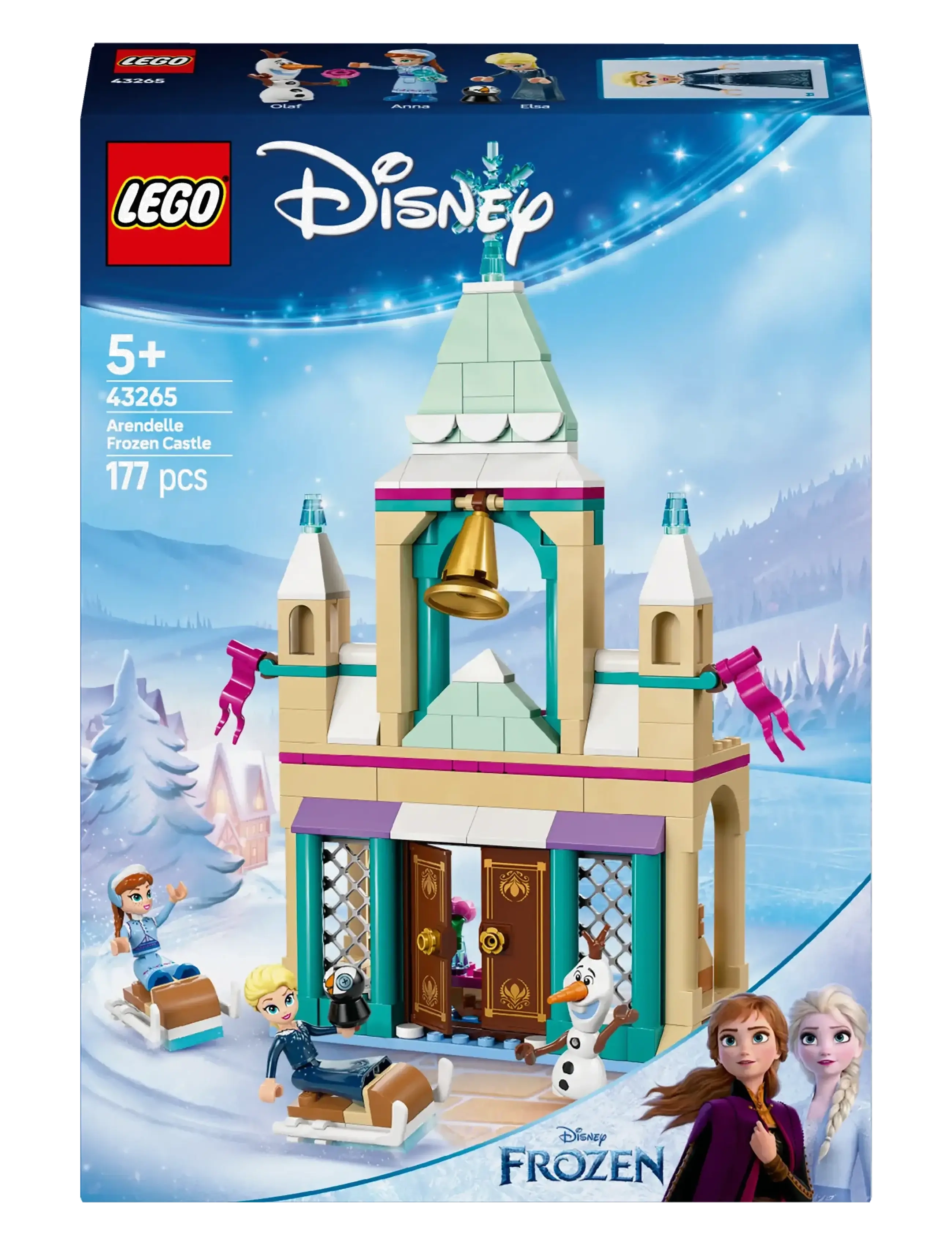 LEGO - Disney Frozen Arendelle Frozen Castle Building Playset 43265 - multi - 5