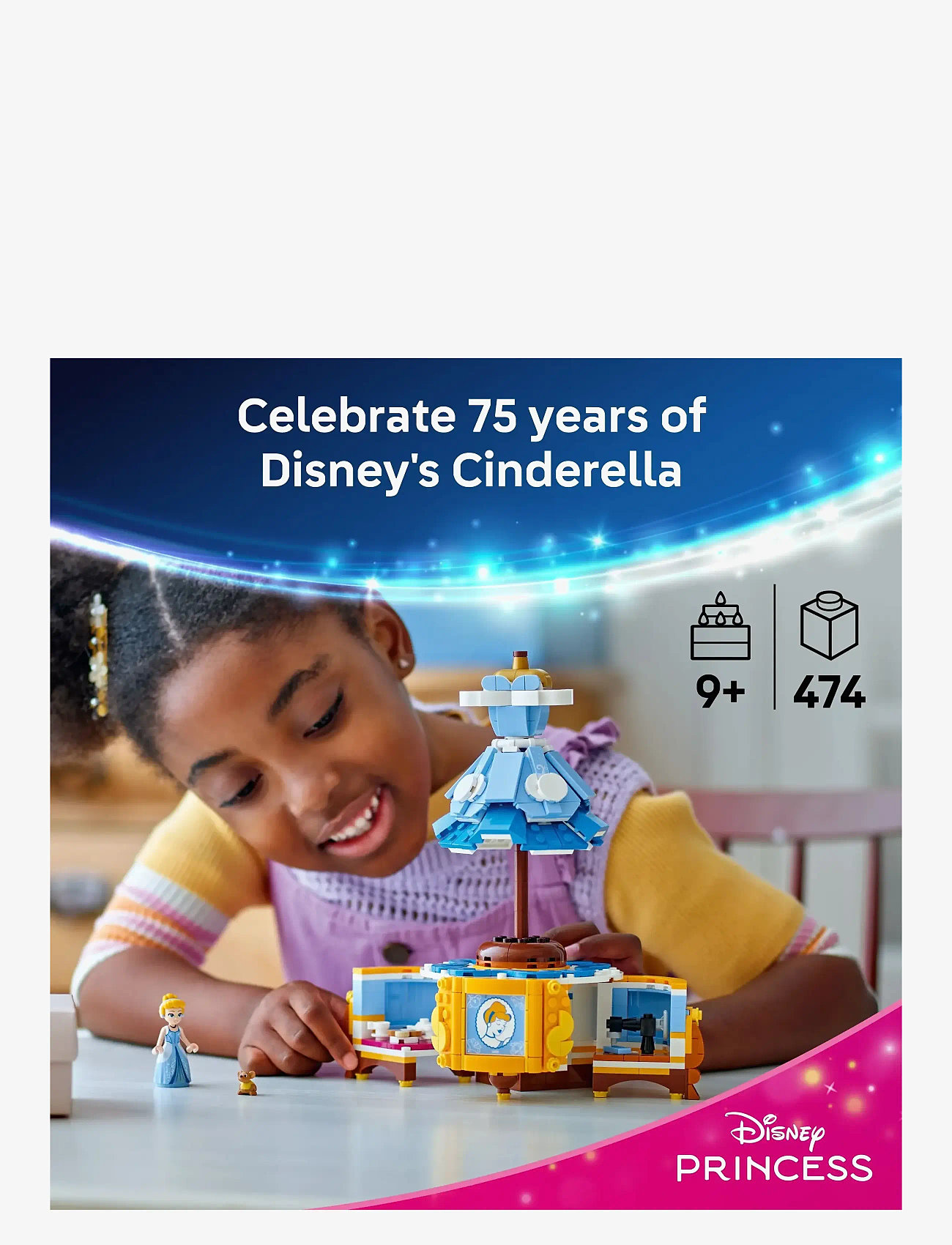 LEGO - Askungens klänning - lego disney princess - multi - 1