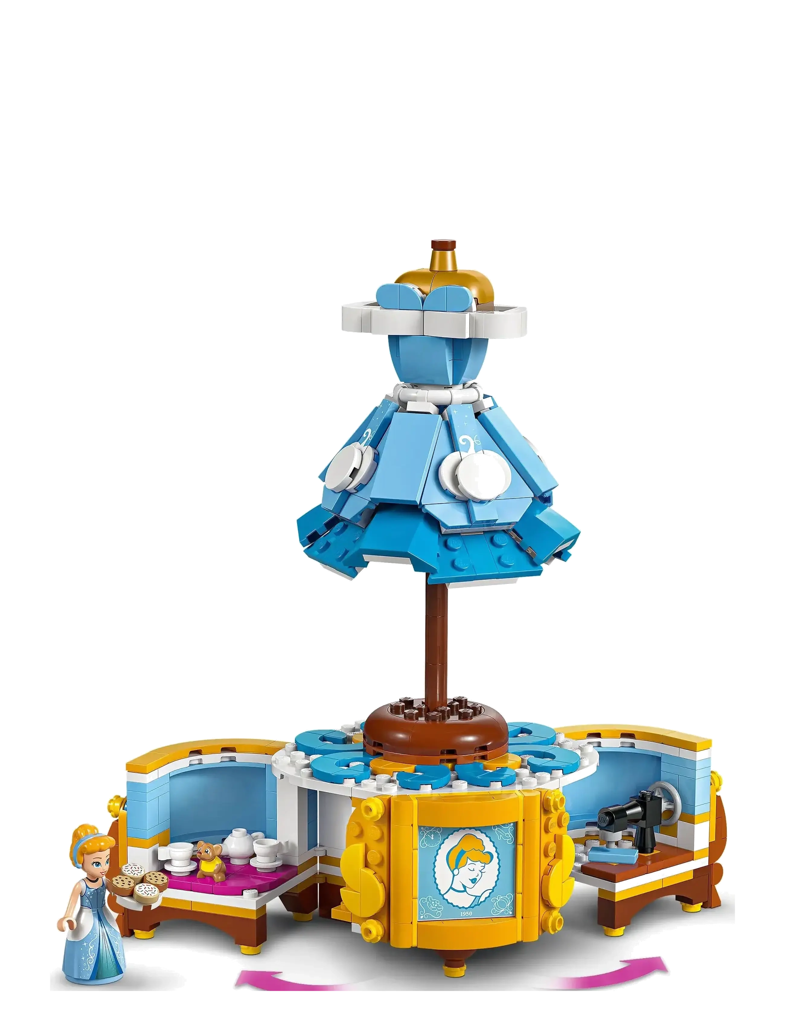 LEGO - Askepots kjole - laveste priser - multi - 3