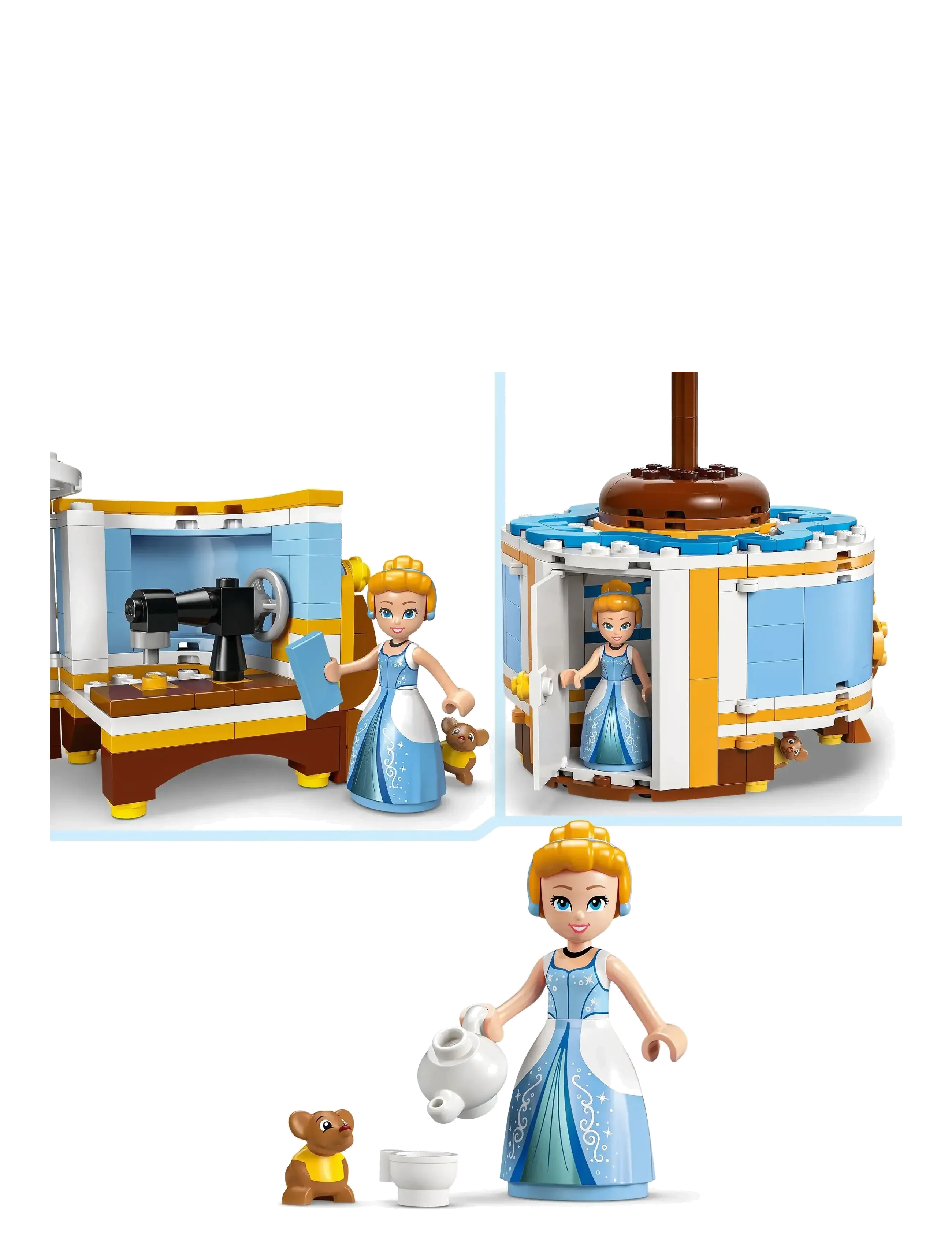 LEGO - Askepots kjole - laveste priser - multi - 4