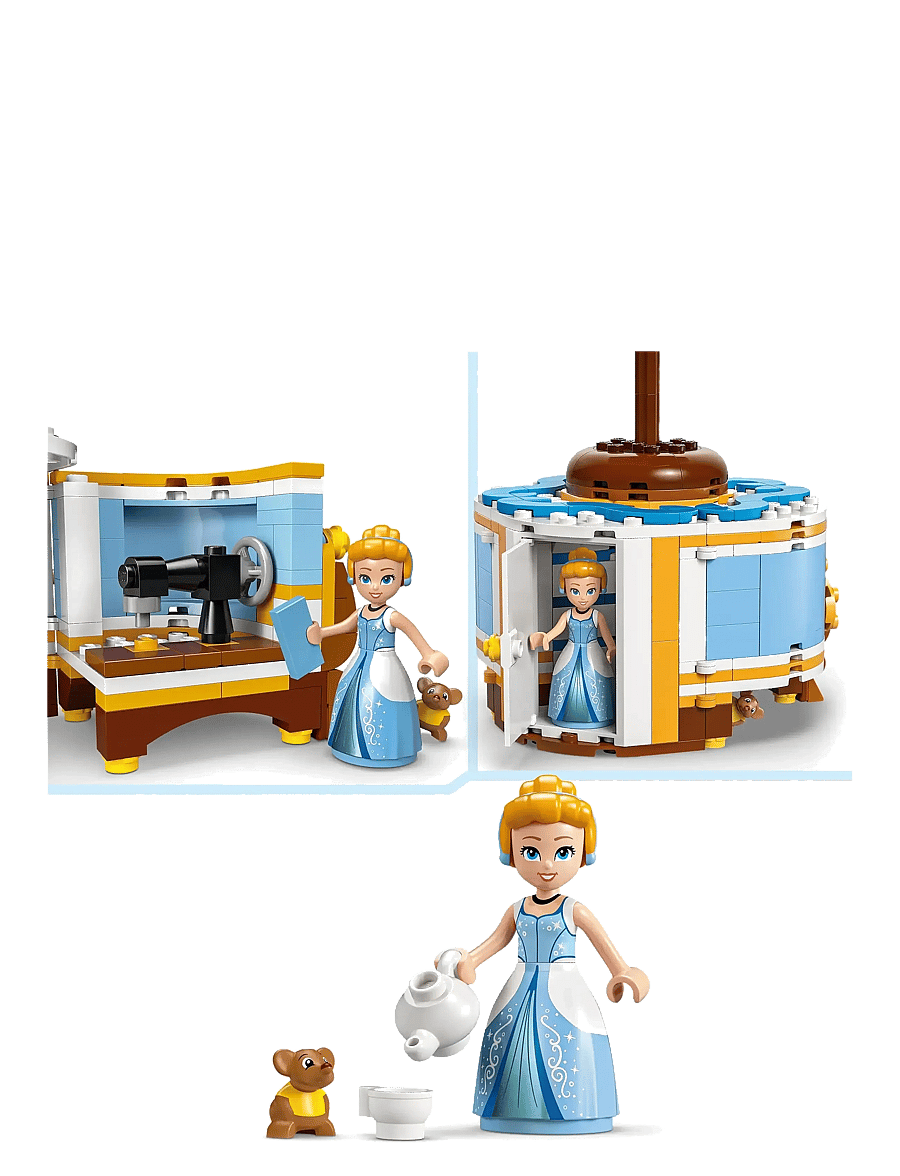 LEGO - Disney Princess Cinderella’s Dress Building Kit with Character 43266 - sünnipäevakingitused - multi - 4