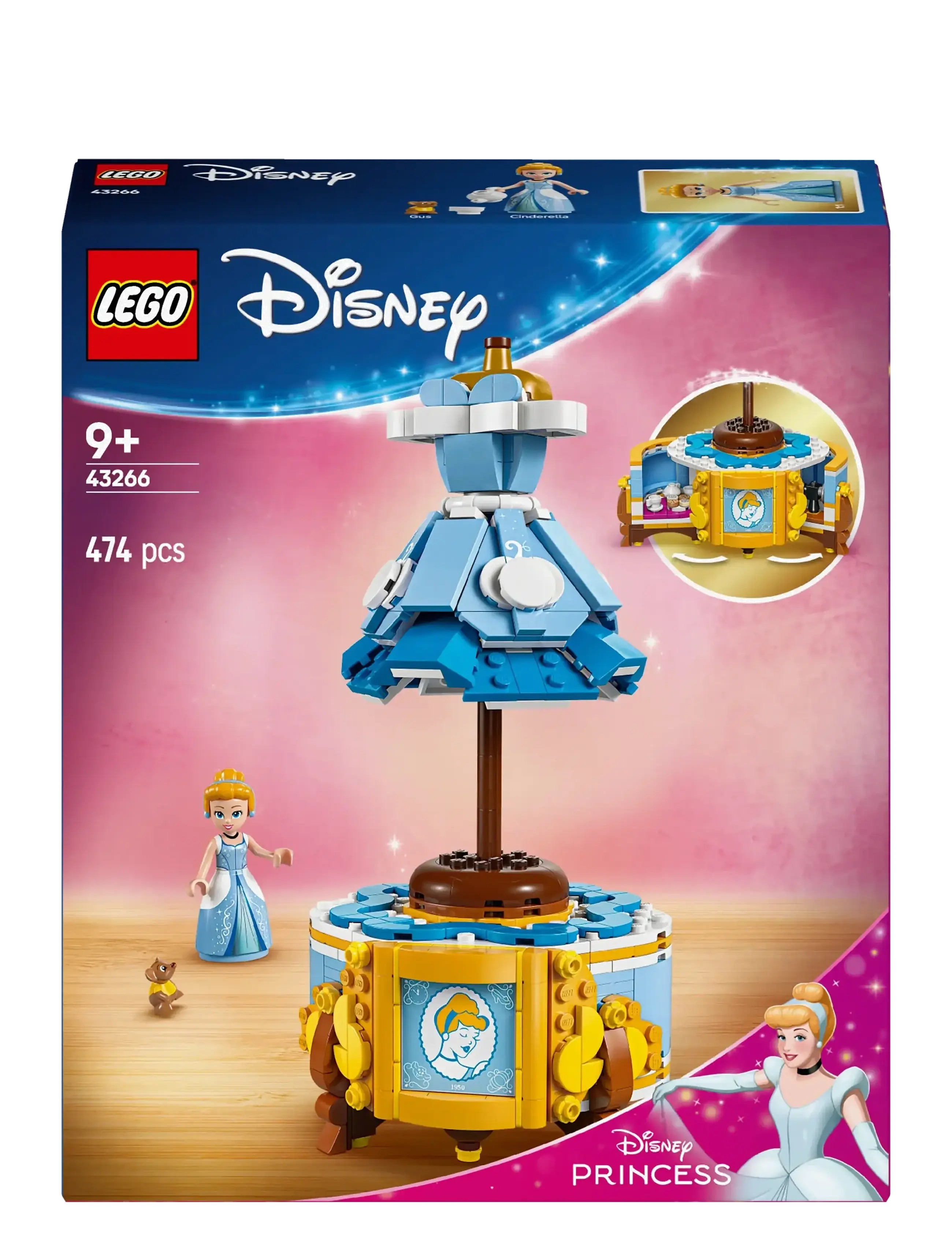 LEGO - Askepots kjole - laveste priser - multi - 5