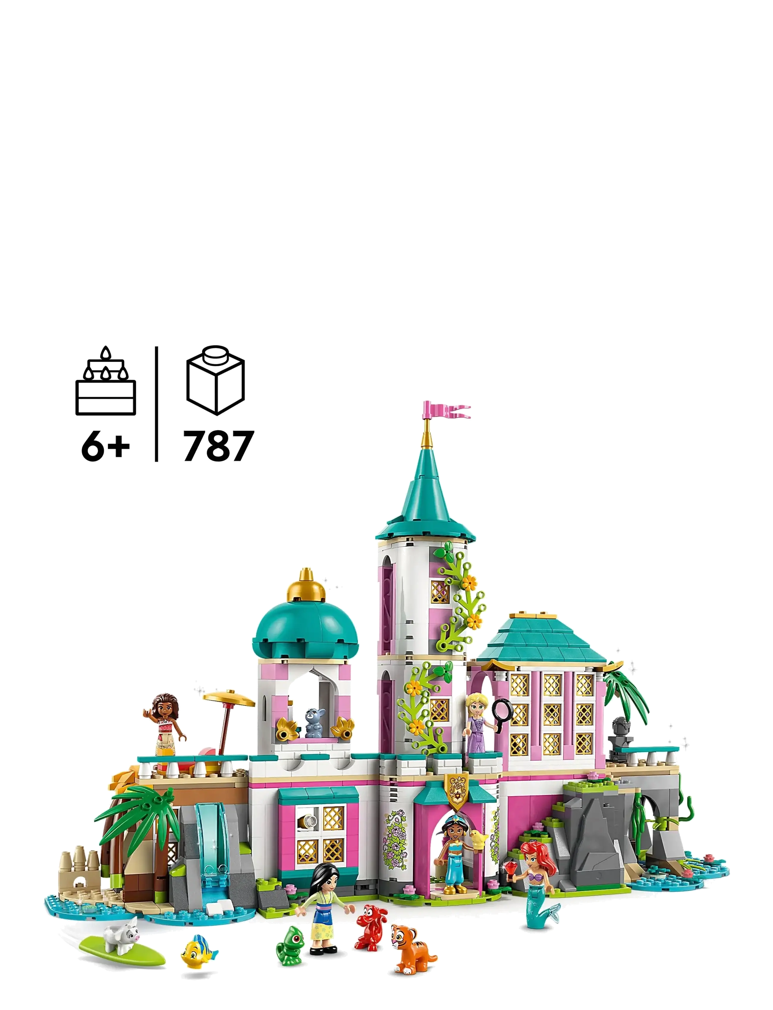 LEGO - Disney Princess Castle & Royal Pets Toy Building Playset 43267 - lego disney princess - multi - 1