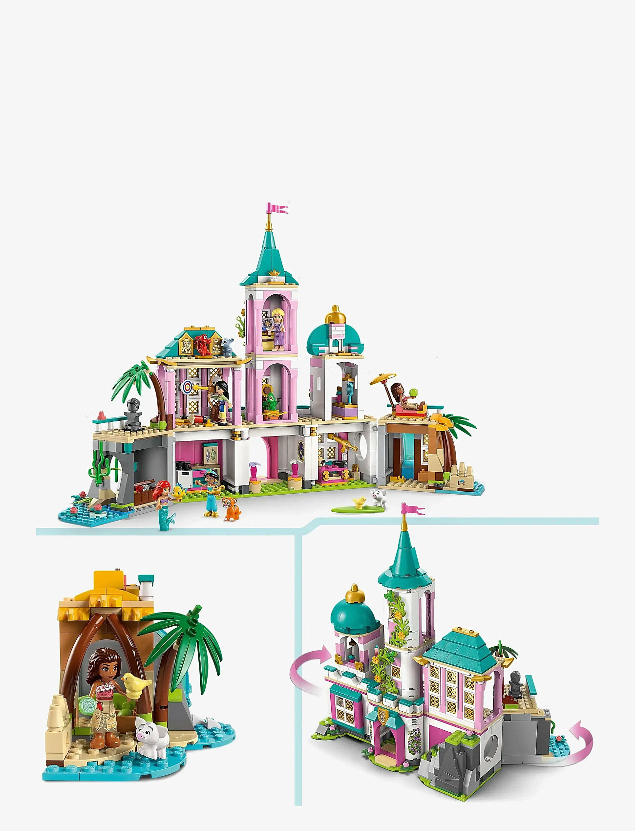 LEGO - Disney Princess Castle & Royal Pets Toy Building Playset 43267 - lego disney princess - multi - 3