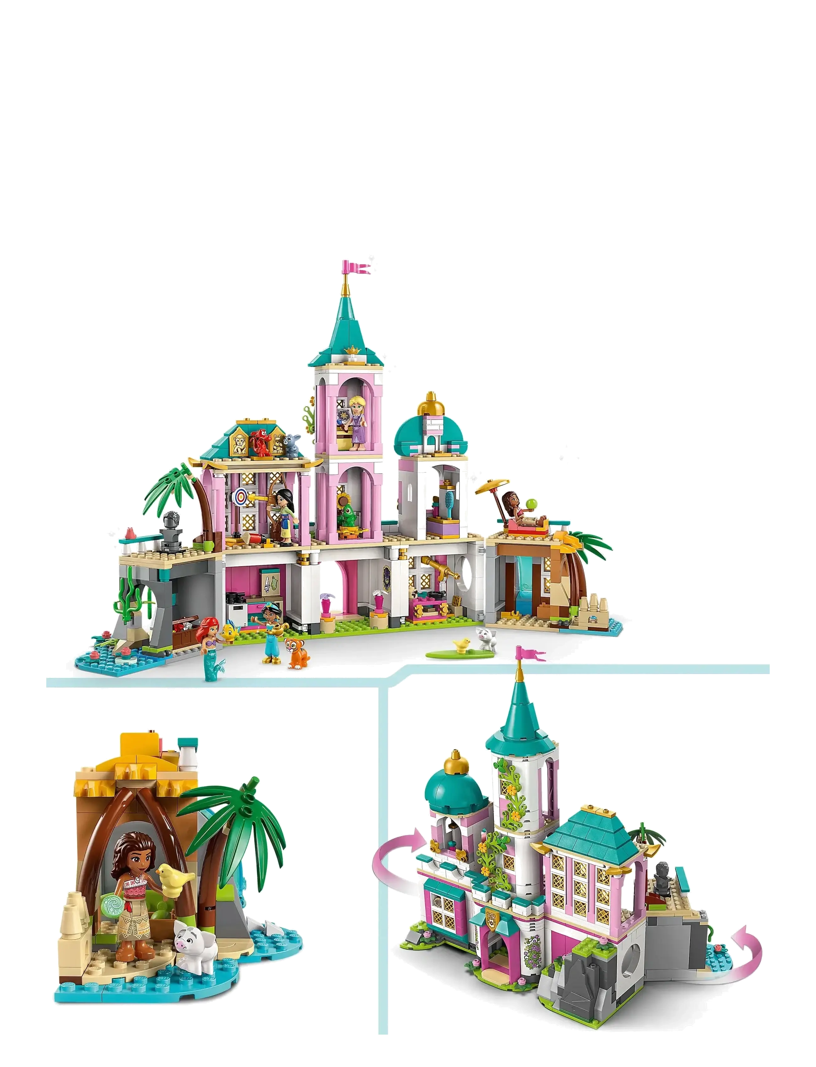 LEGO - Disney Princess Castle & Royal Pets Toy Building Playset 43267 - lego disney princess - multi - 3