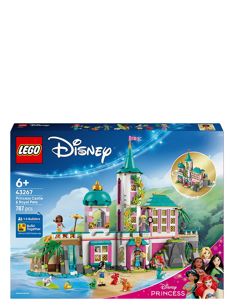 LEGO - Disney Princess Castle & Royal Pets Toy Building Playset 43267 - lego disney princess - multi - 5