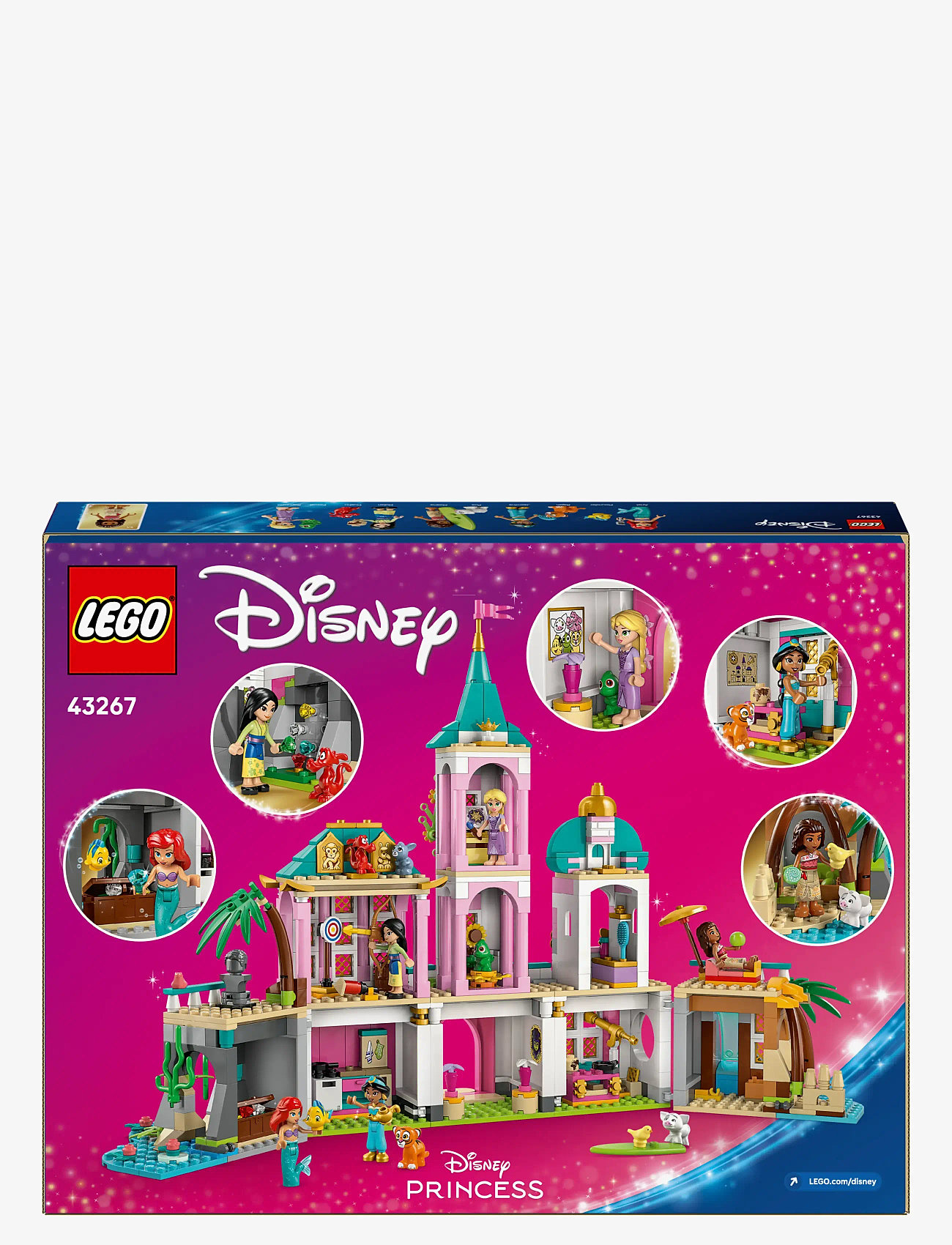 LEGO Disney Princess Castle Royal Pets Toy Building Playset