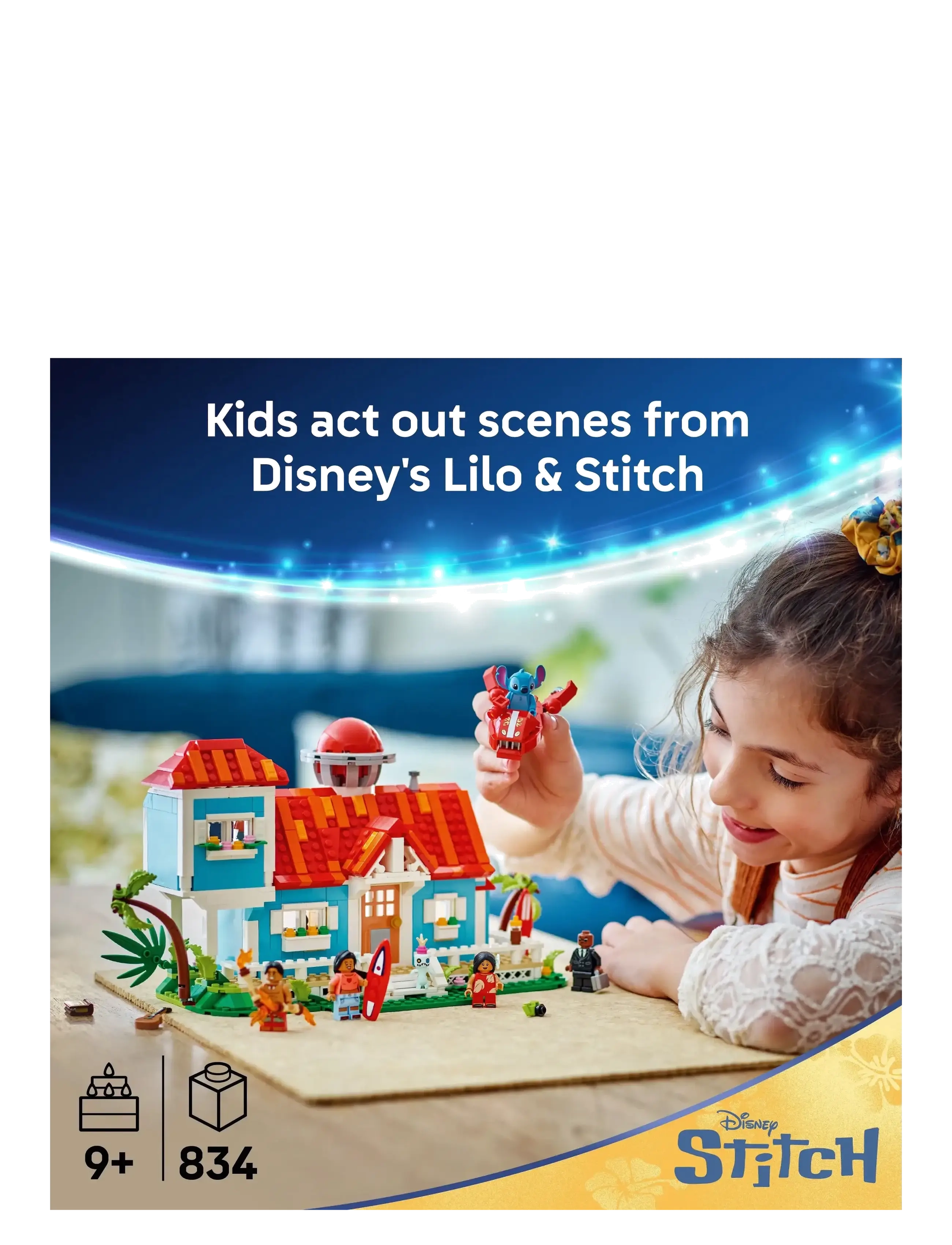 LEGO - Strandhuset fra Lilo og Stitch - fødselsdagsgaver - multi - 1
