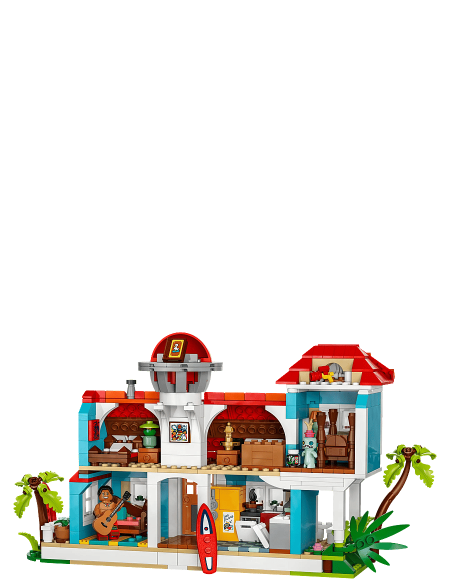 LEGO - Disney Lilo and Stitch Beach House Building Kit Playset 43268 - sünnipäevakingitused - multi - 2