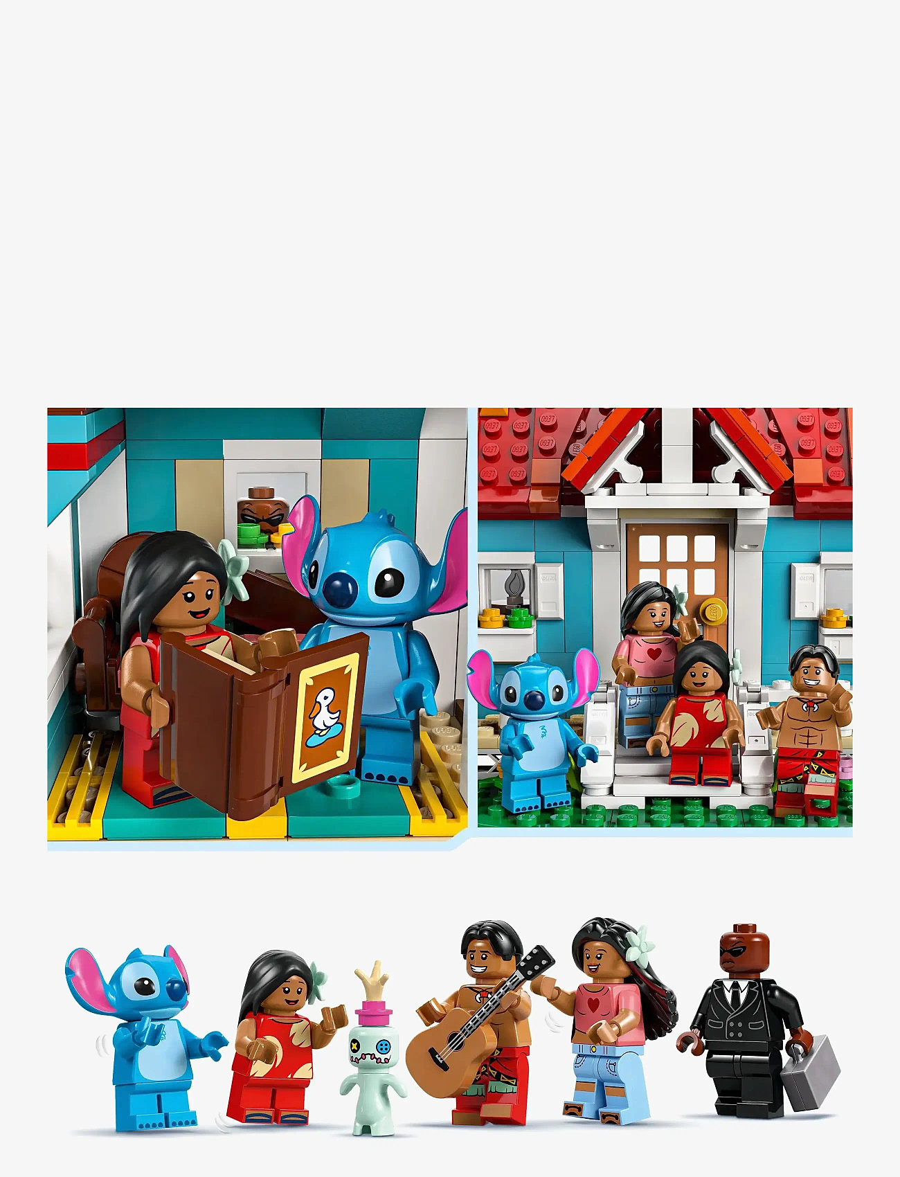 LEGO - Disney Lilo and Stitch Beach House Building Kit Playset 43268 - lego disney™ - multi - 4