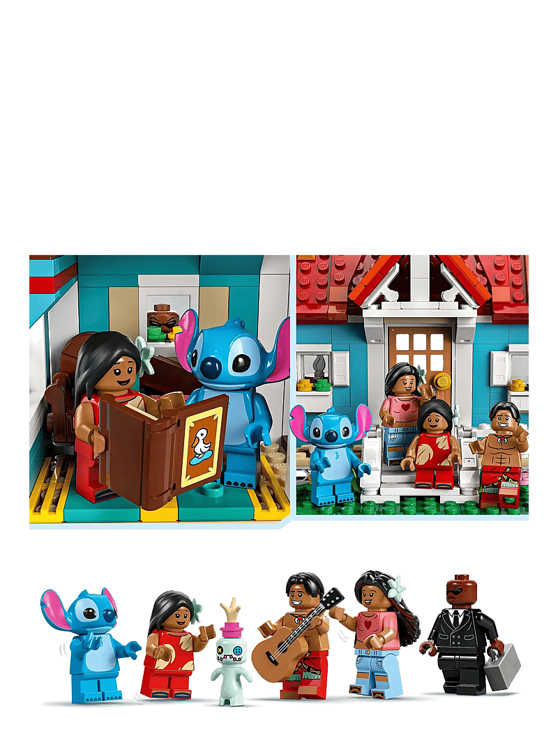LEGO - Disney Lilo and Stitch Beach House Building Kit Playset 43268 - lego disney™ - multi - 4