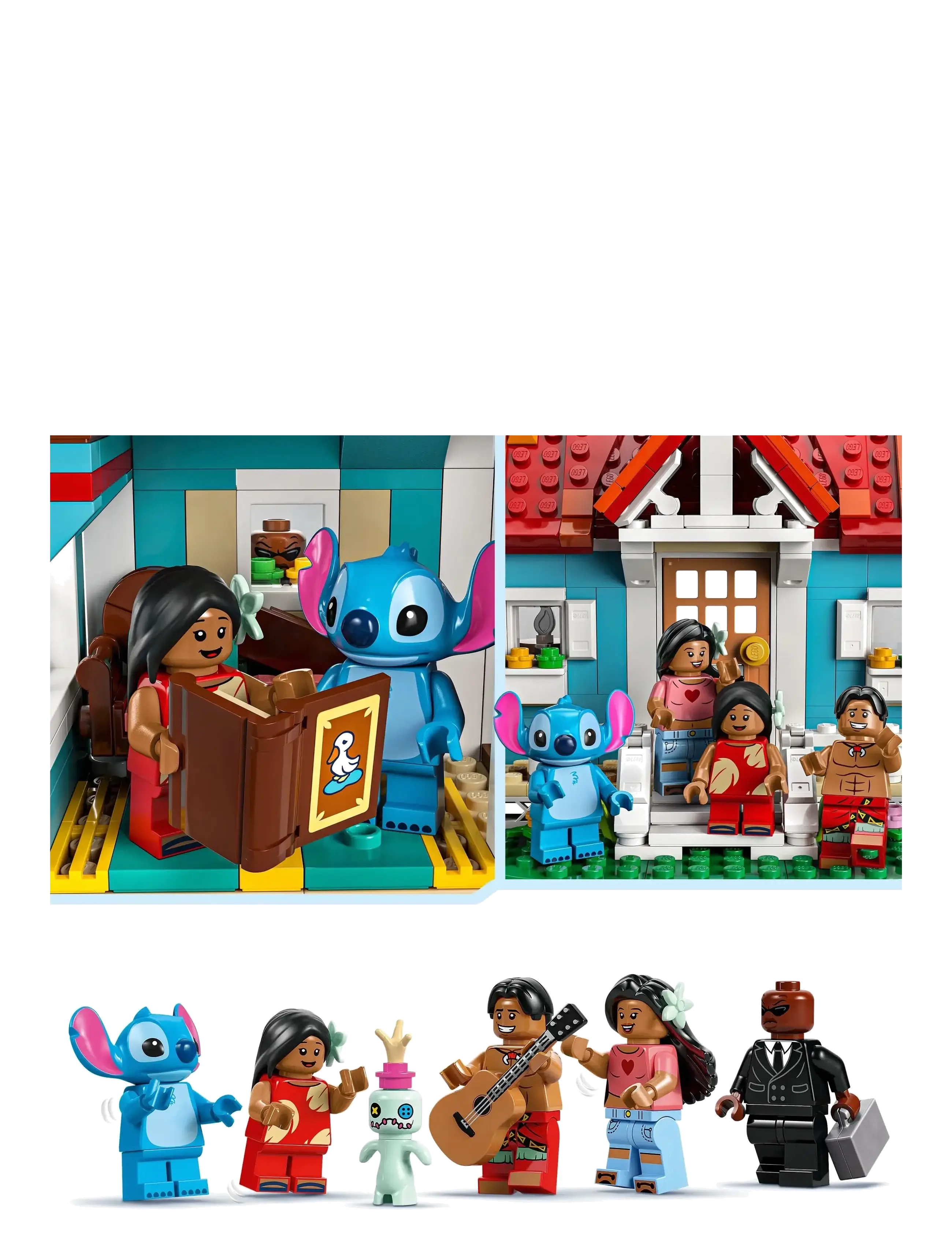 LEGO - Strandhuset fra Lilo og Stitch - fødselsdagsgaver - multi - 4