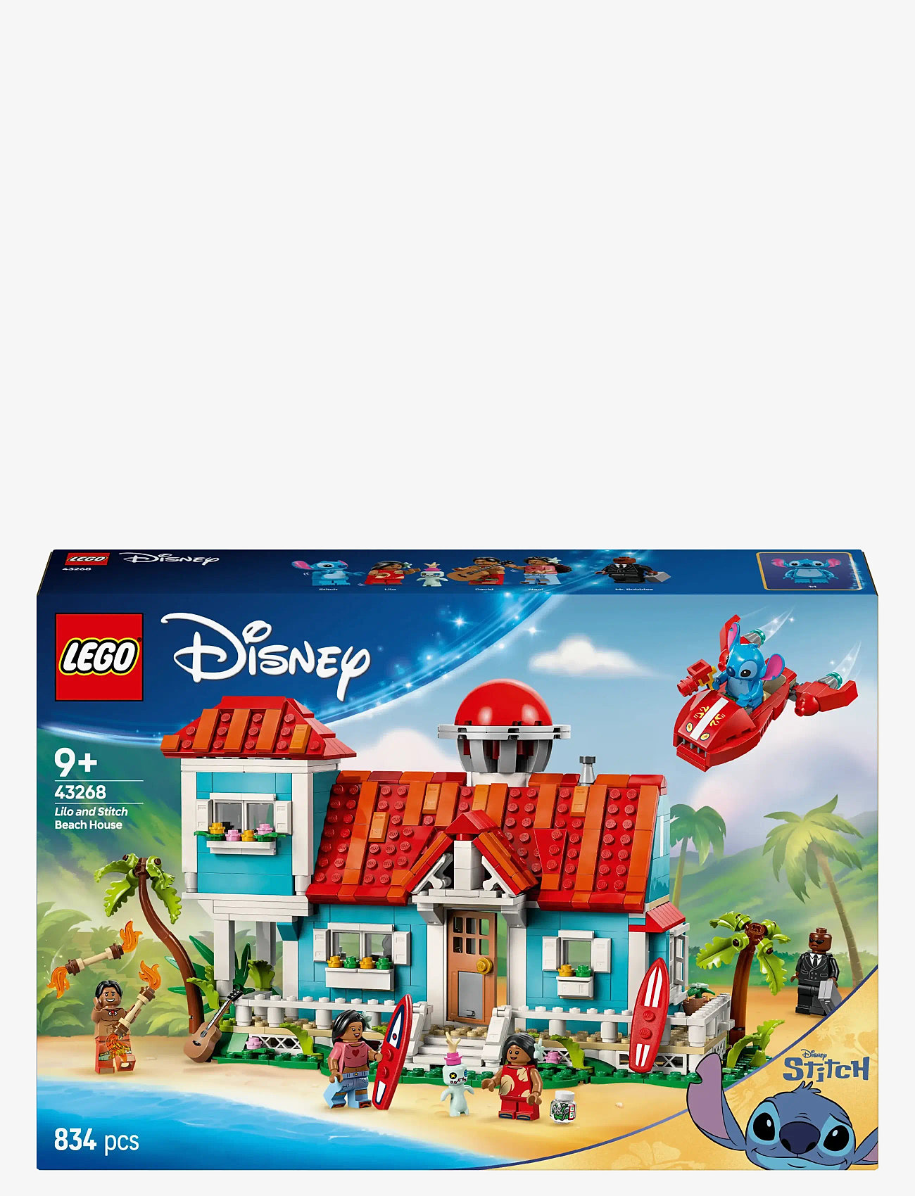 LEGO - Disney Lilo and Stitch Beach House Building Kit Playset 43268 - lego disney™ - multi - 5