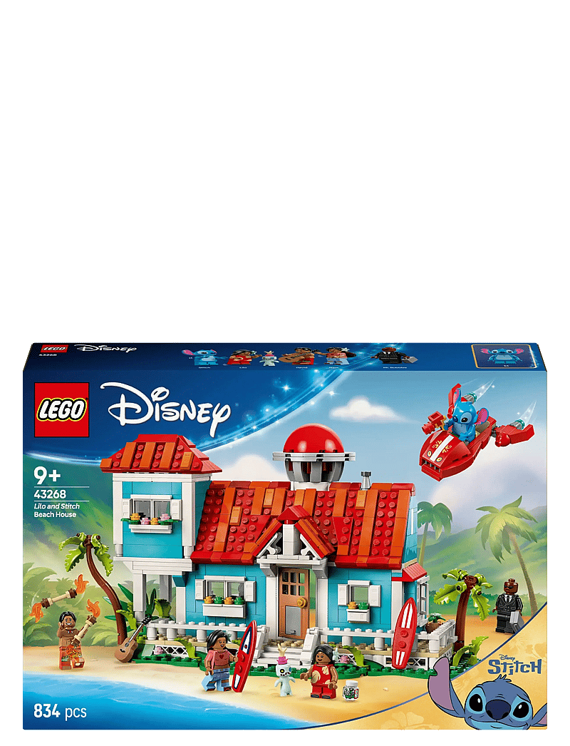 LEGO - Disney Lilo and Stitch Beach House Building Kit Playset 43268 - lego disney™ - multi - 5